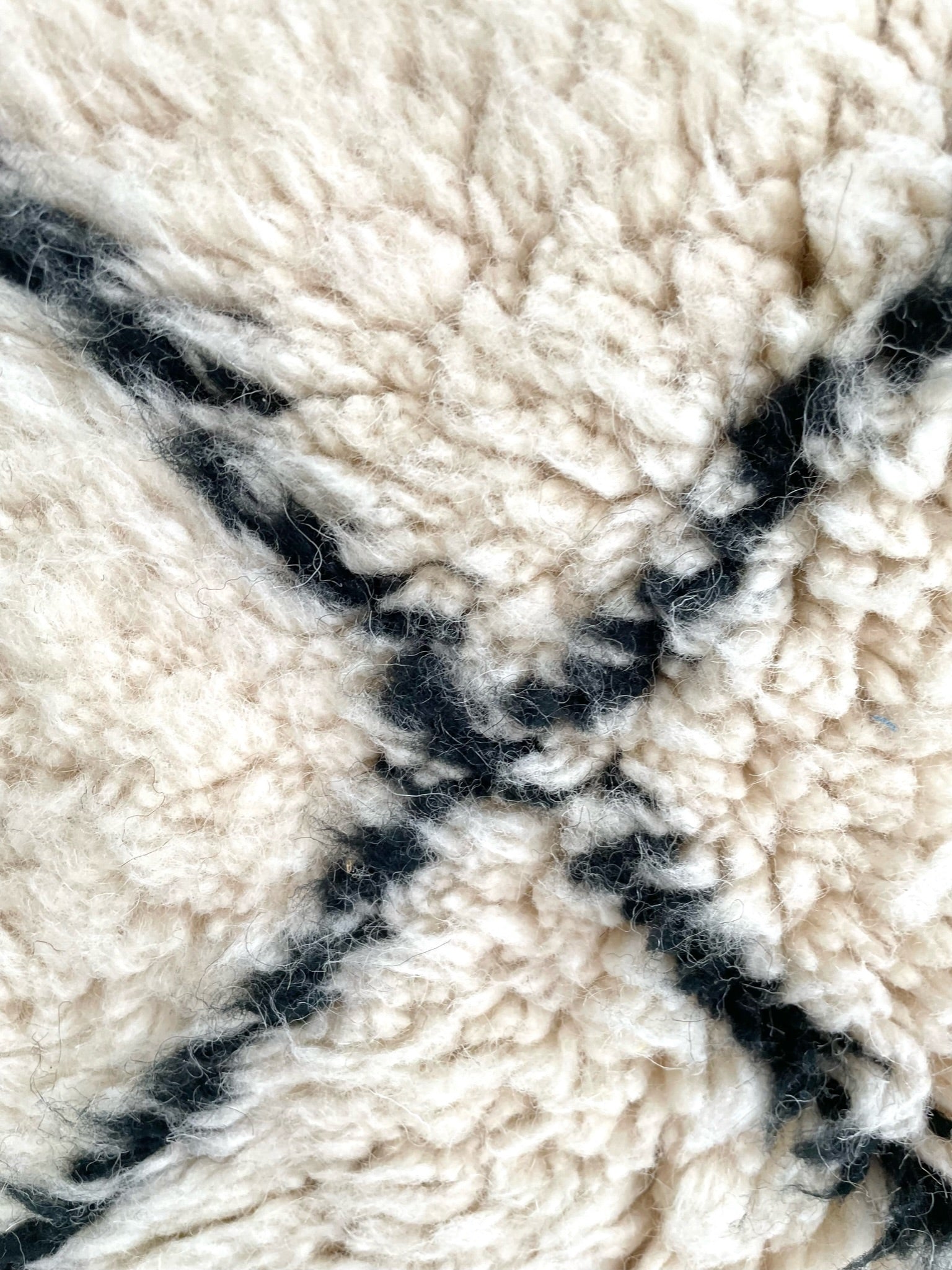 Fluffy Woven Rug Hafida