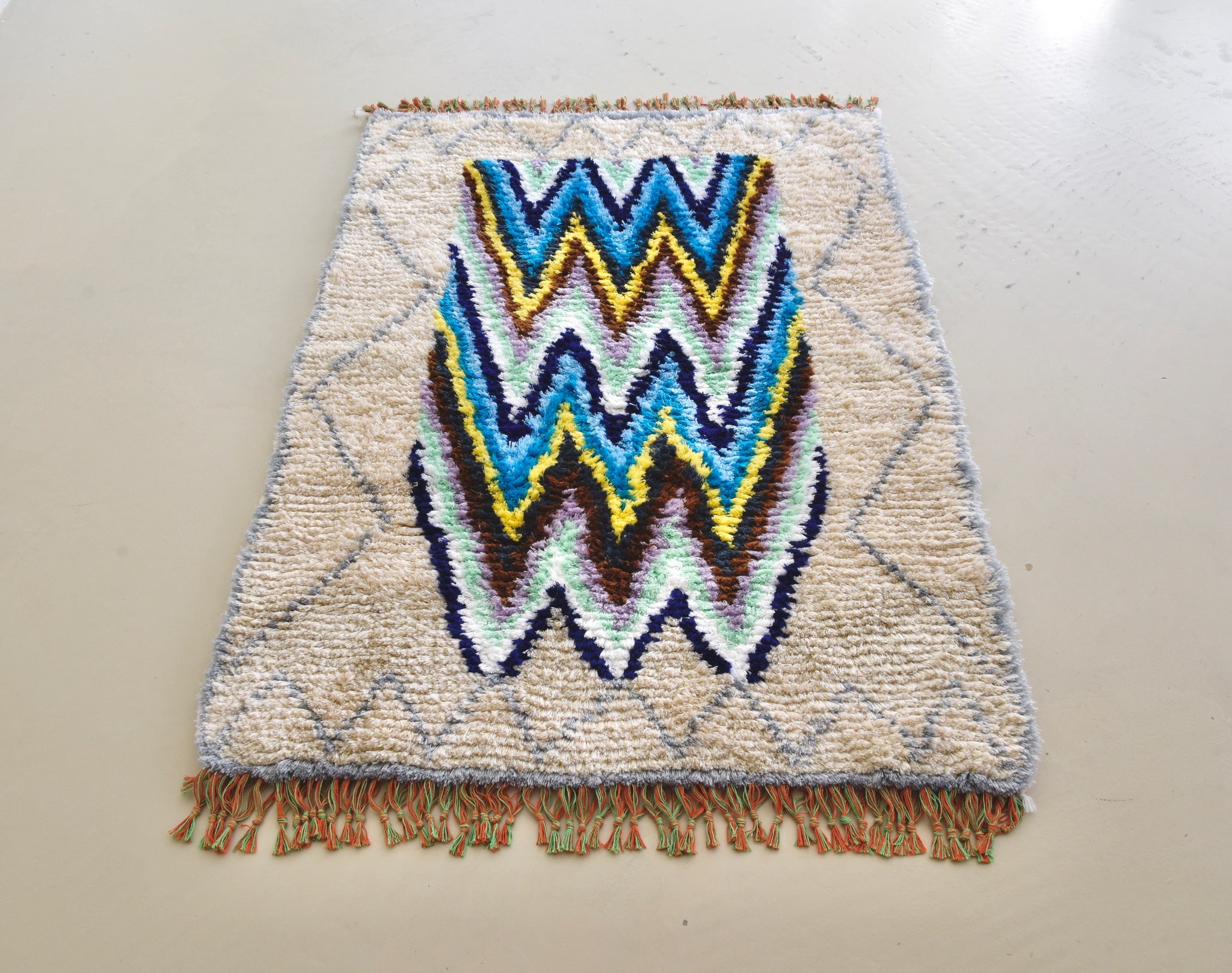 Fluffy Woven Rug Fatima