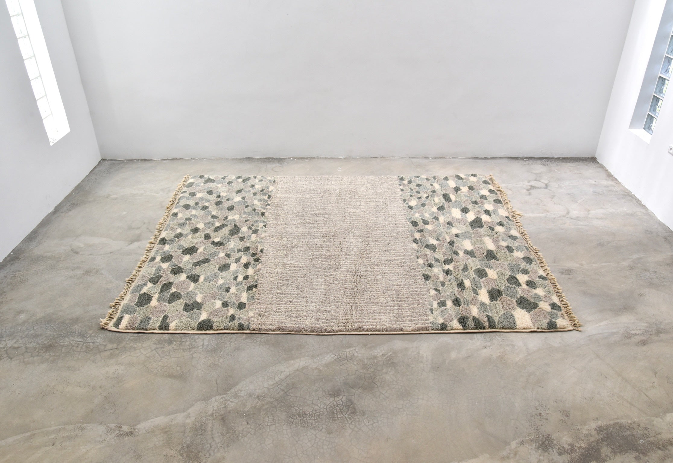 Fluffy Woven Rug Tizizua