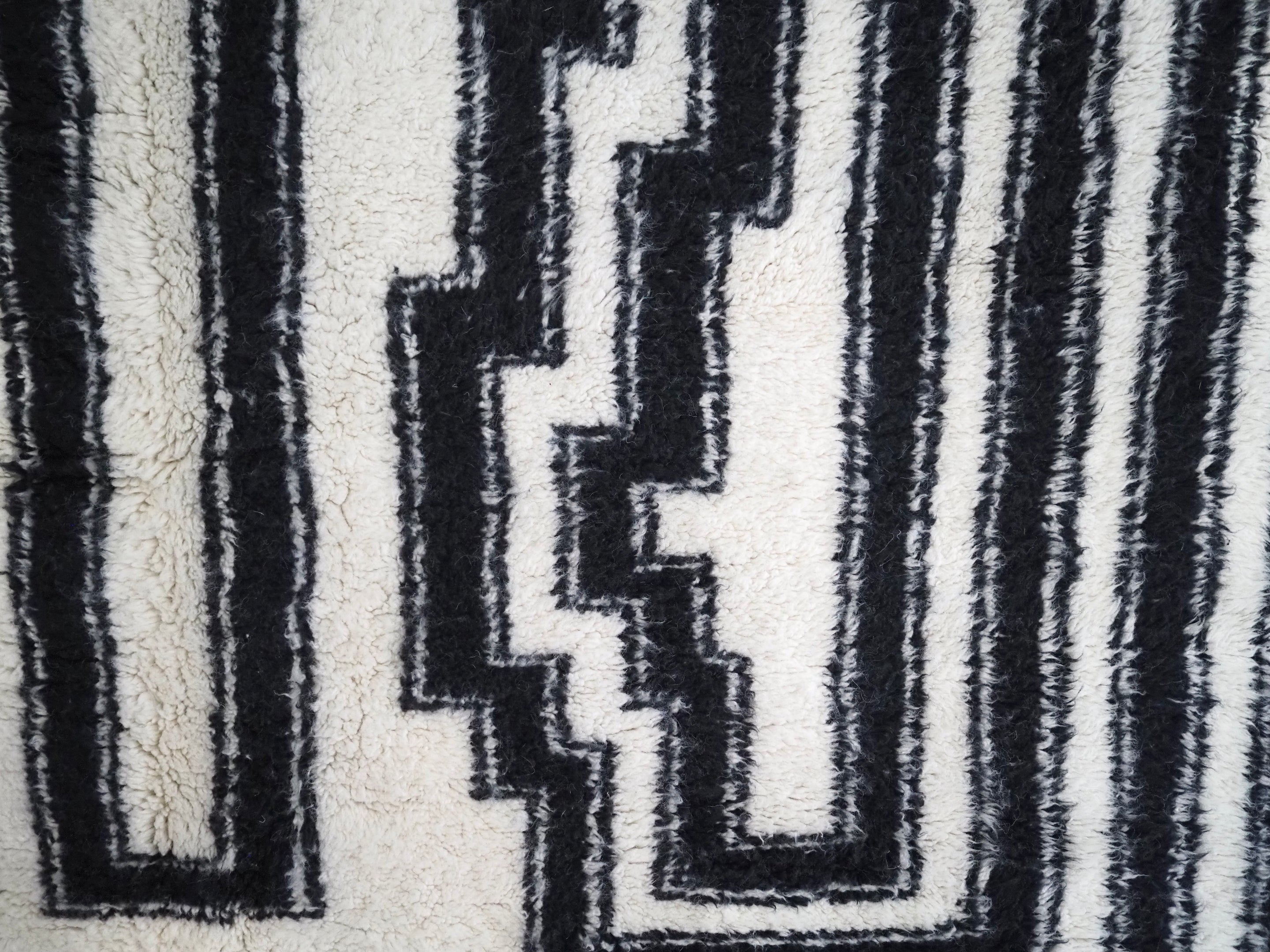 Fluffy Woven Rug Tamghart