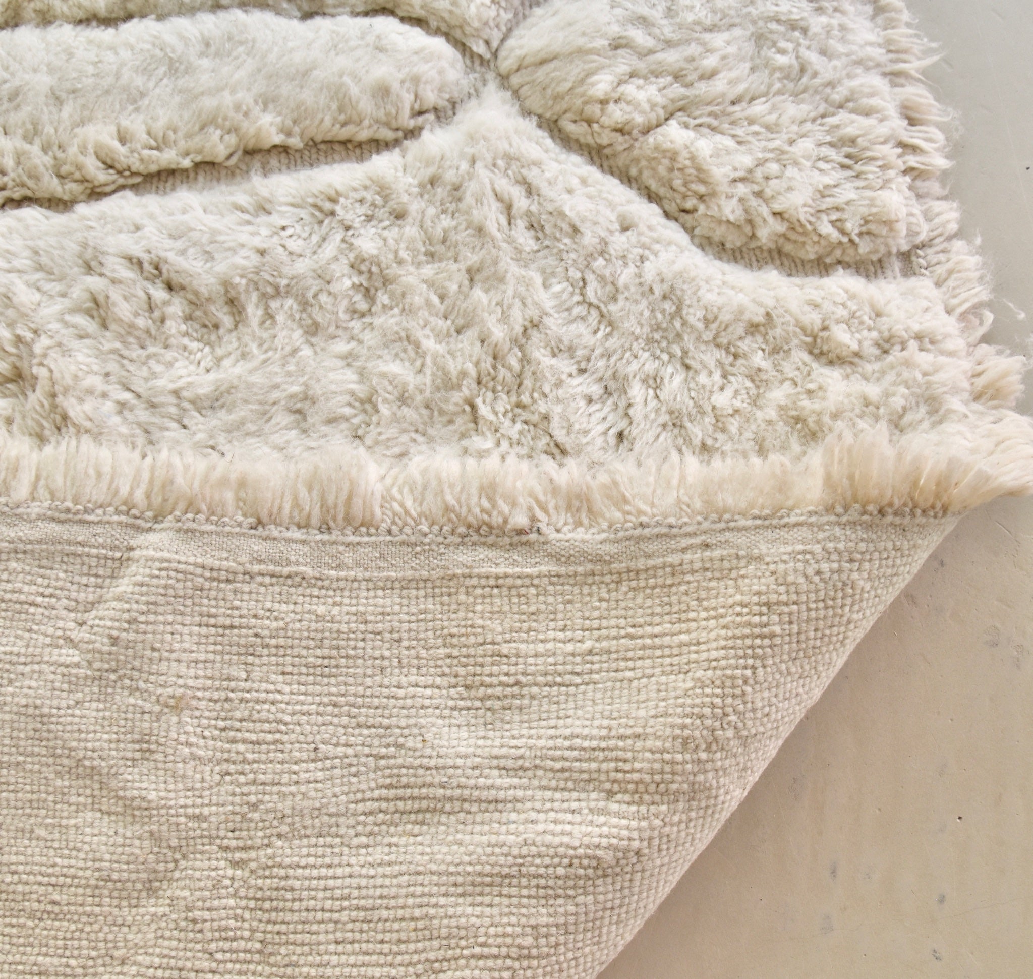 Fluffy Woven Rug Ziri