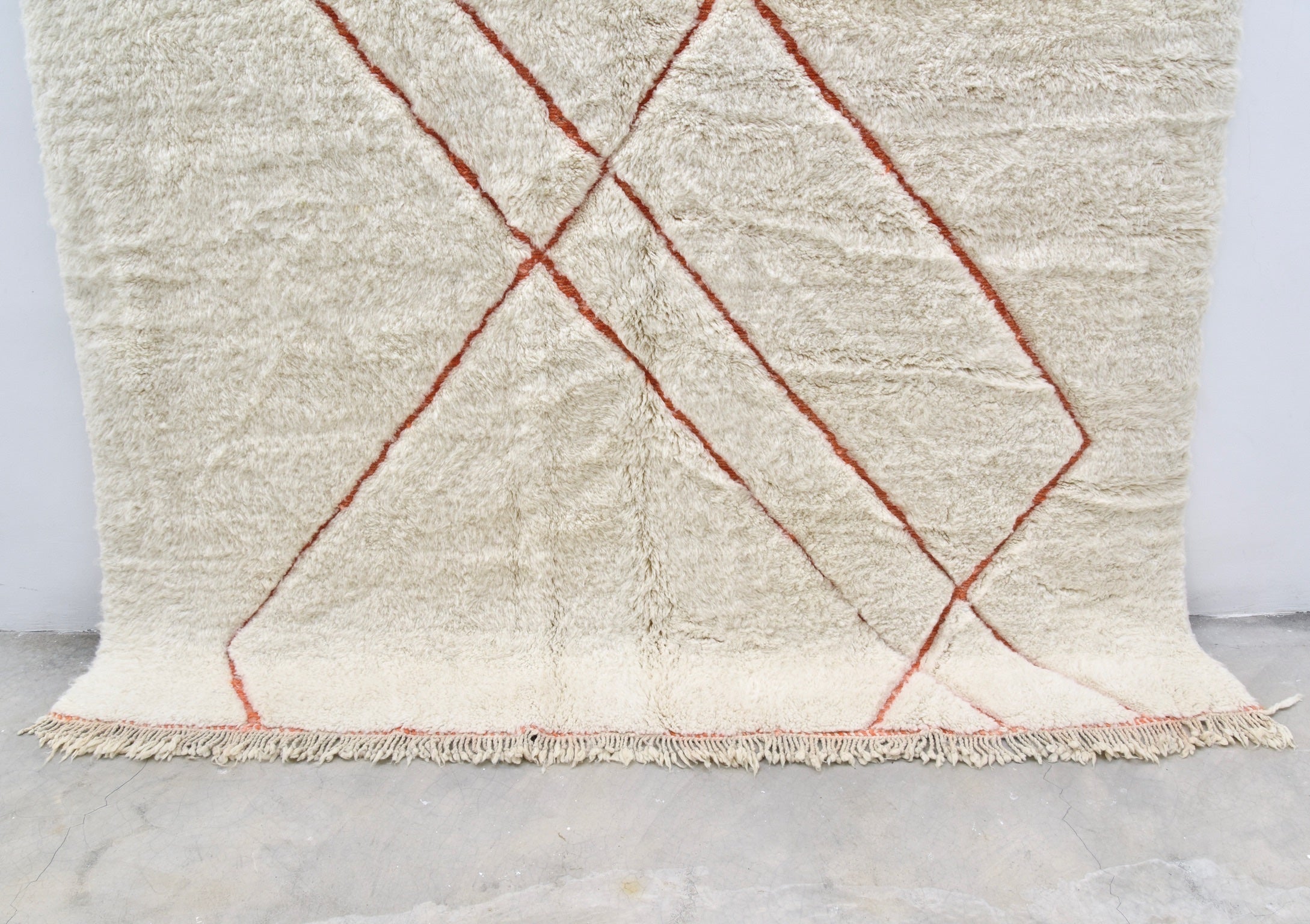 Fluffy Woven Rug Hafida