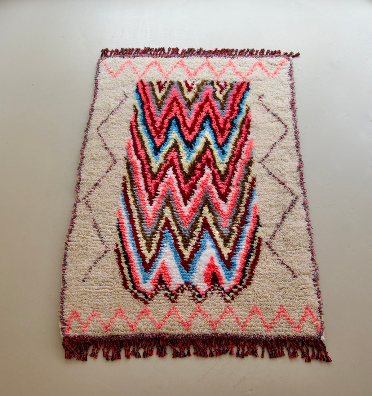 Fluffy Woven Rug Fatima
