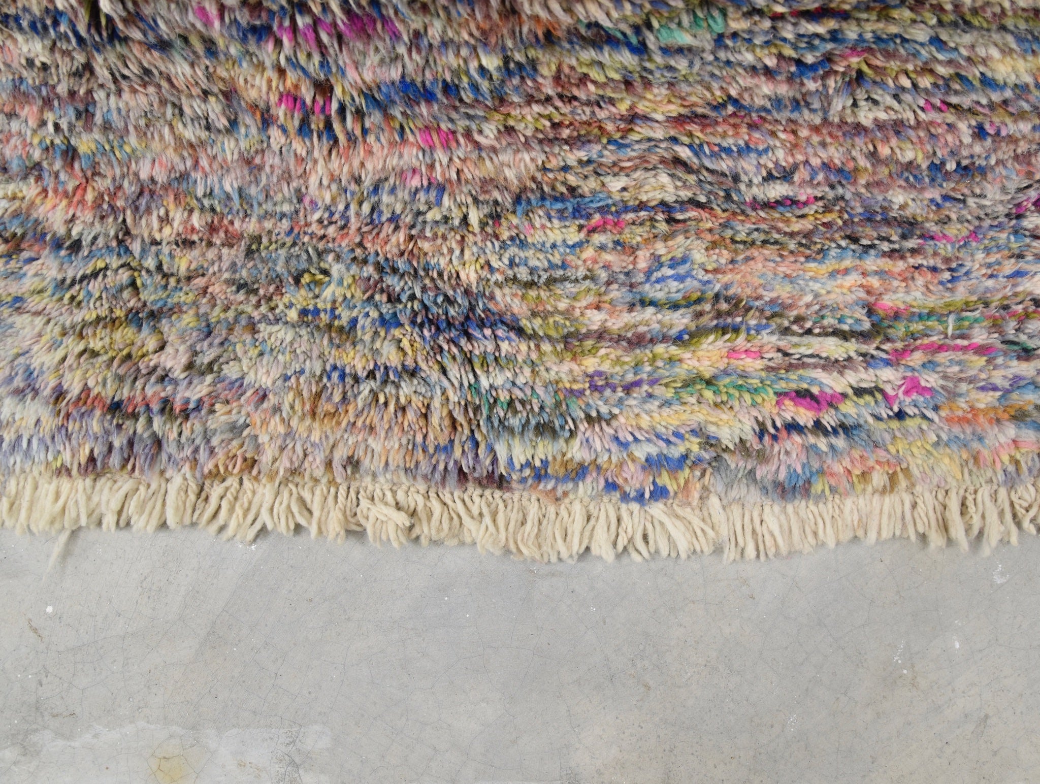 Fluffy Woven Rug Mouna2