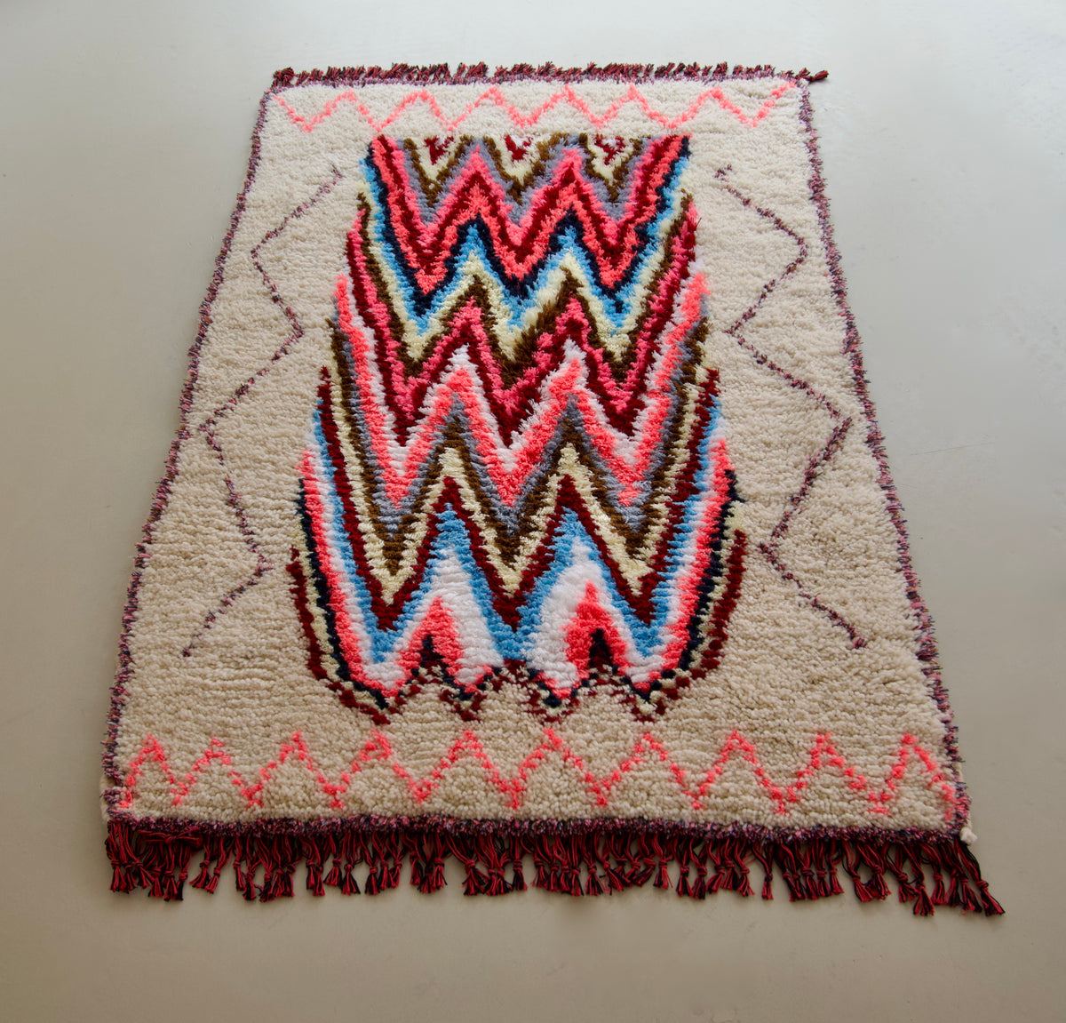 Fluffy Woven Rug Fatima