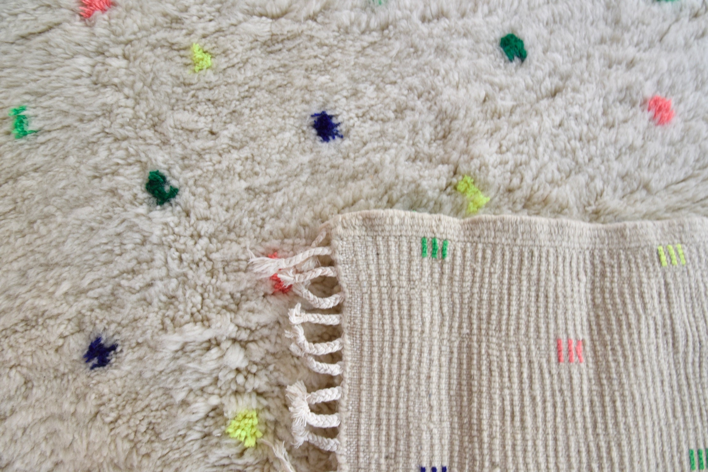 Fluffy Woven Rug Warda