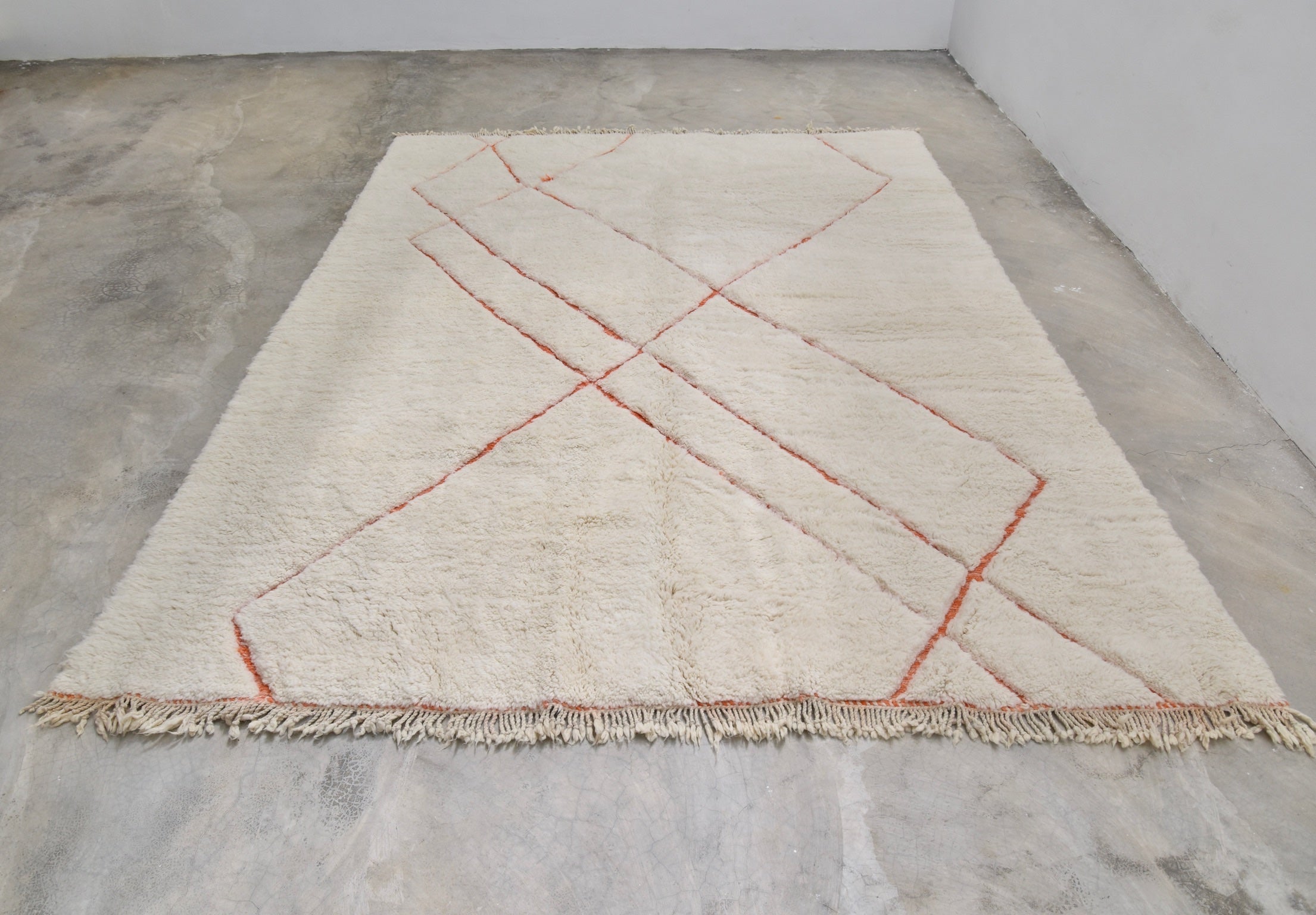 Fluffy Woven Rug Hafida