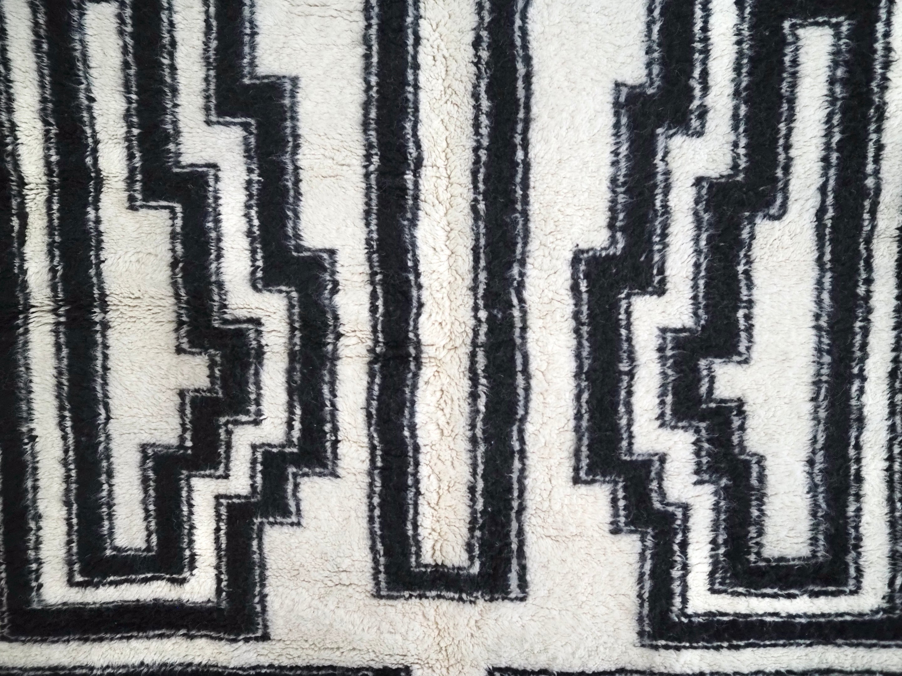 Fluffy Woven Rug Tamghart