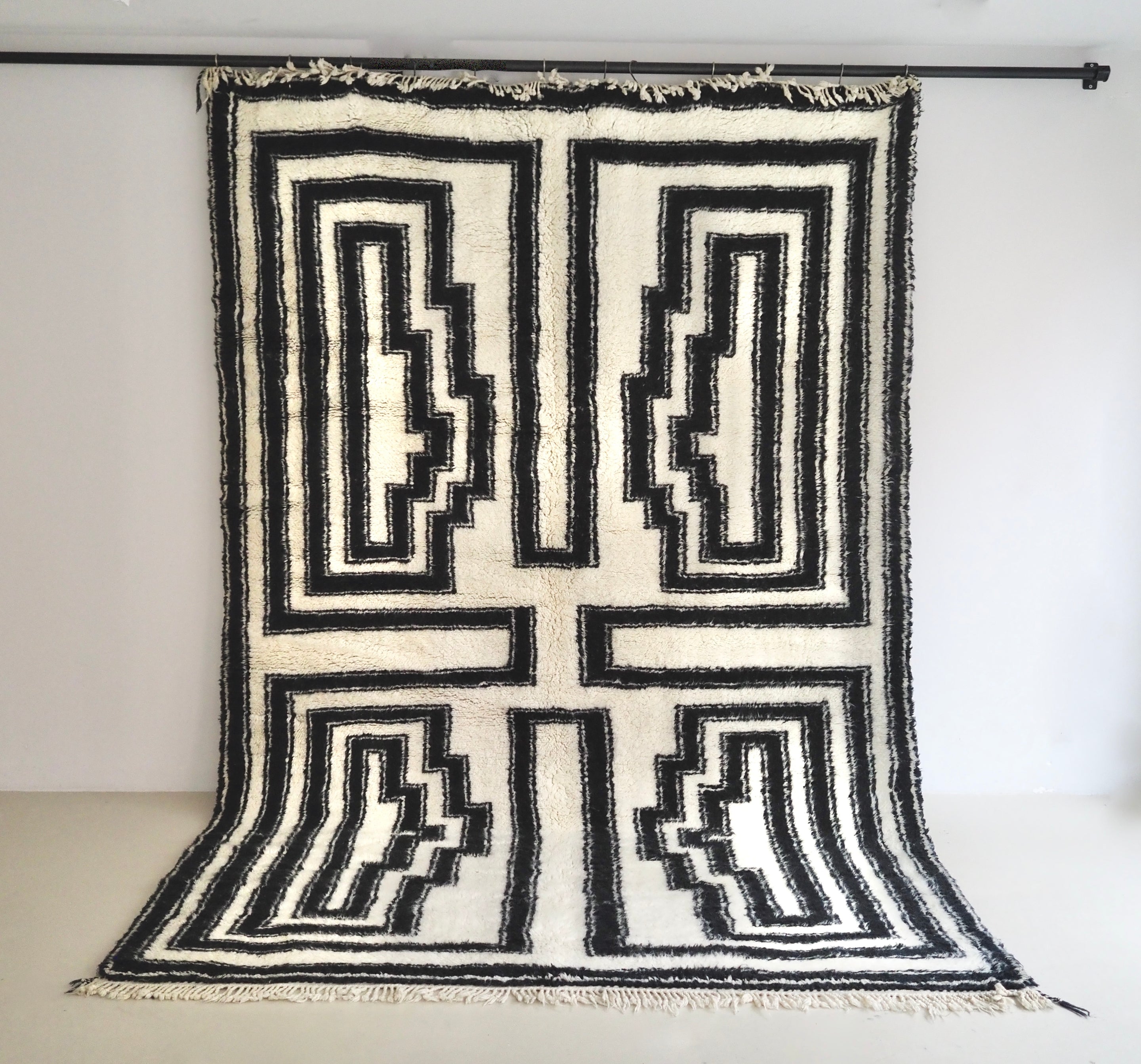 Fluffy Woven Rug Tamghart