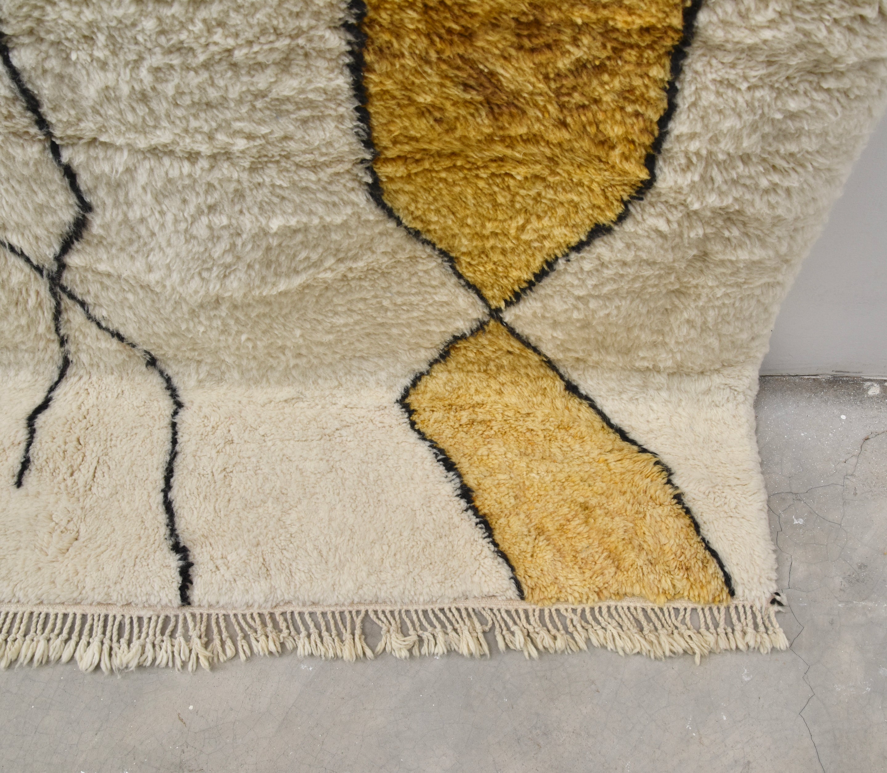 Fluffy Woven Rug Zinba