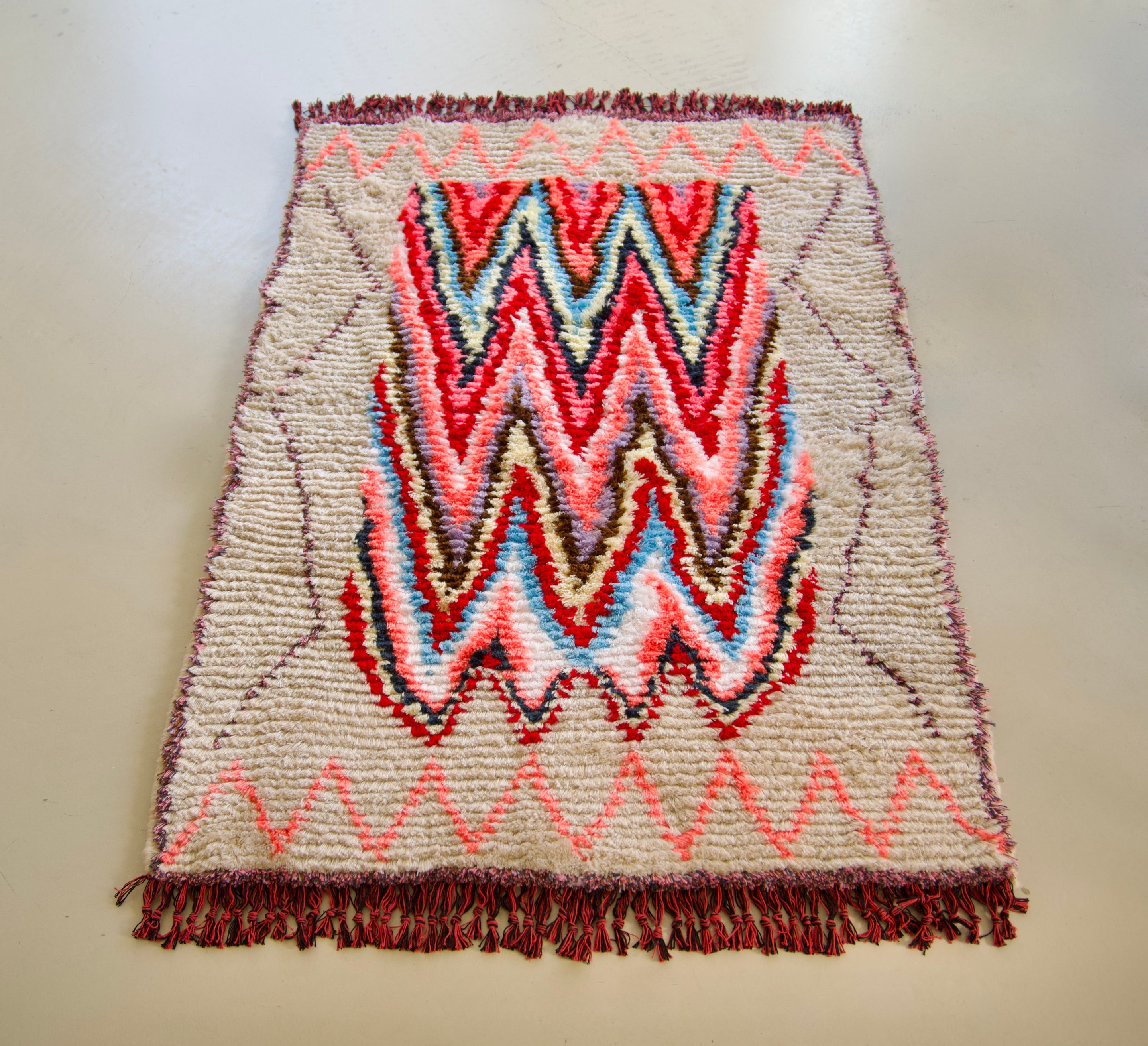 Fluffy Woven Rug Fatima