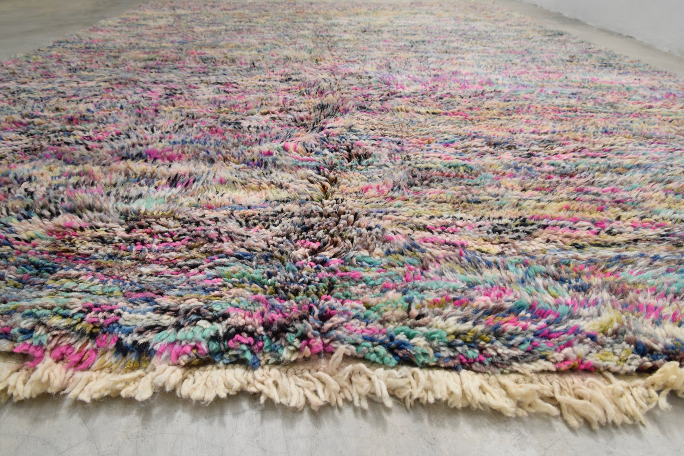 Fluffy Woven Rug Mouna2