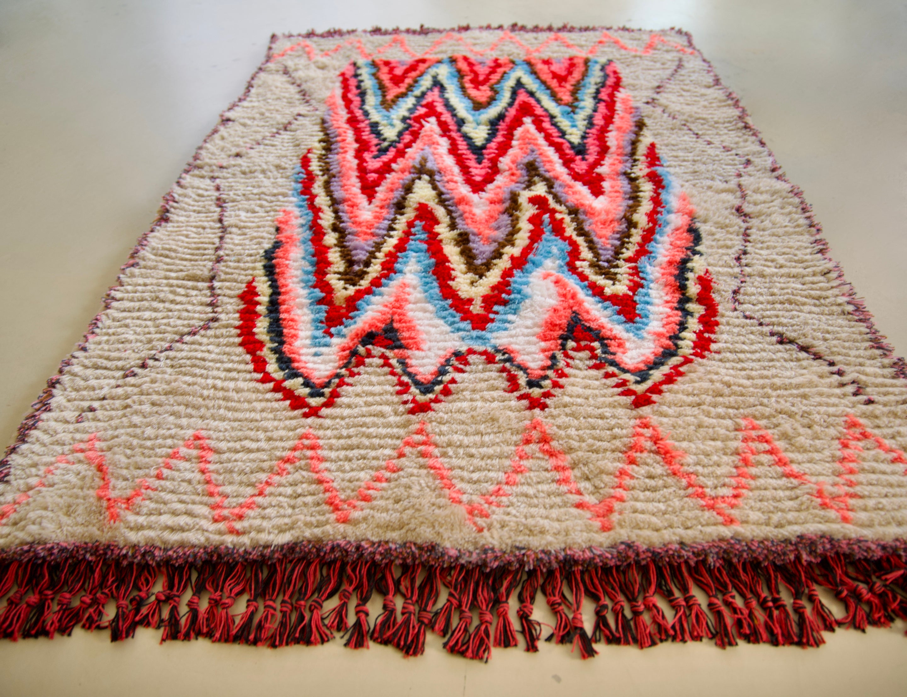 Fluffy Woven Rug Fatima