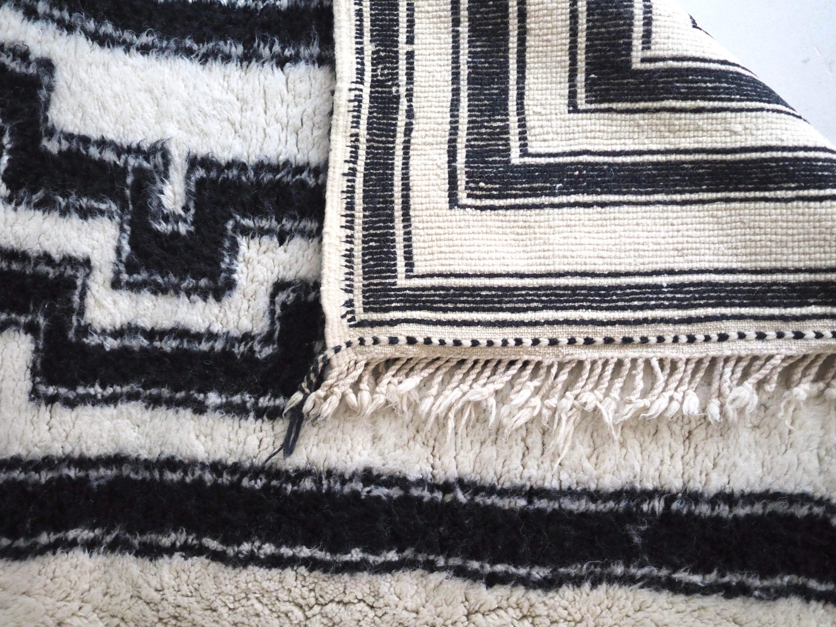 Fluffy Woven Rug Tamghart