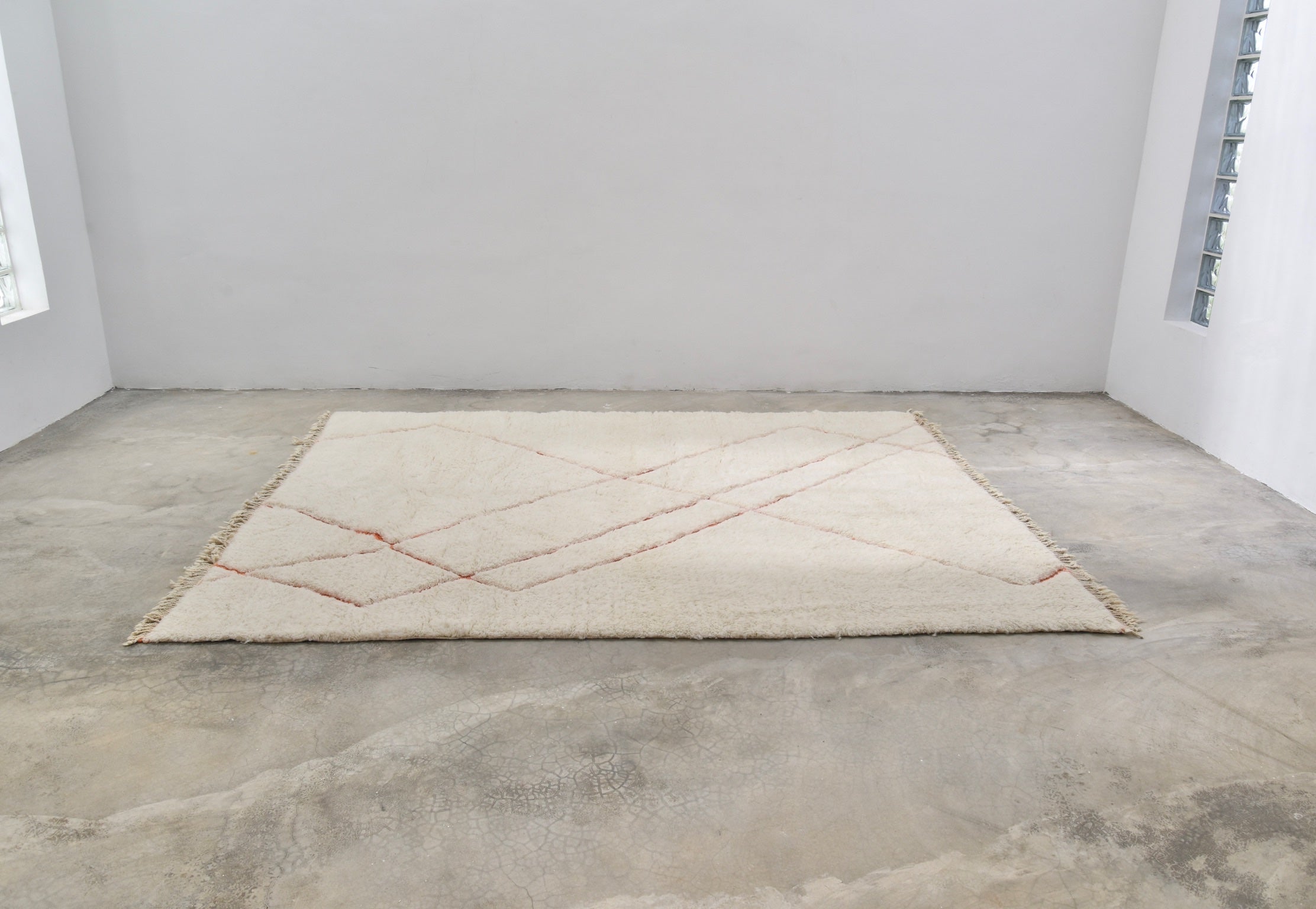 Fluffy Woven Rug Hafida