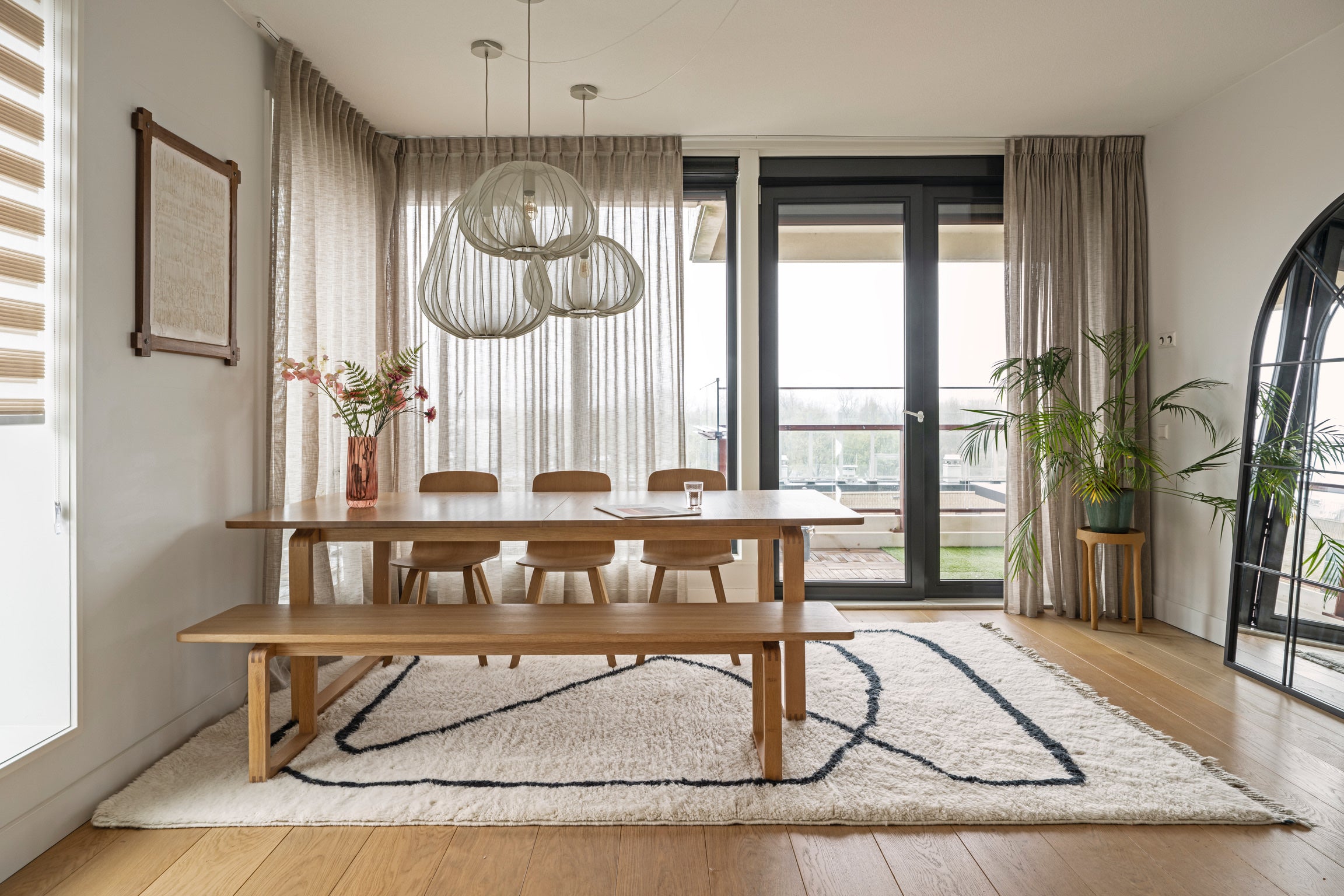 Fluffy Woven Rug Laila