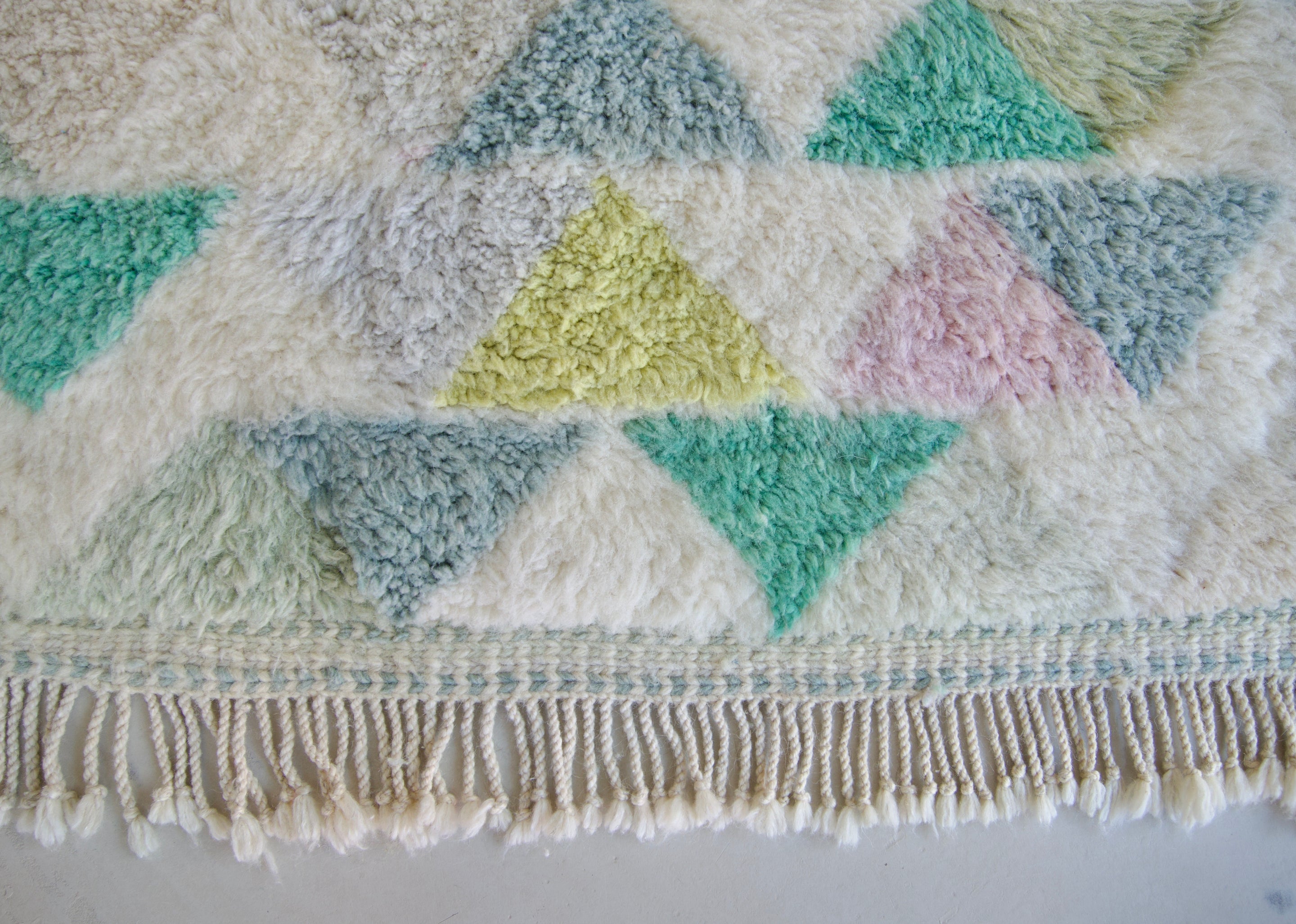 Fluffy Woven Rug Mina