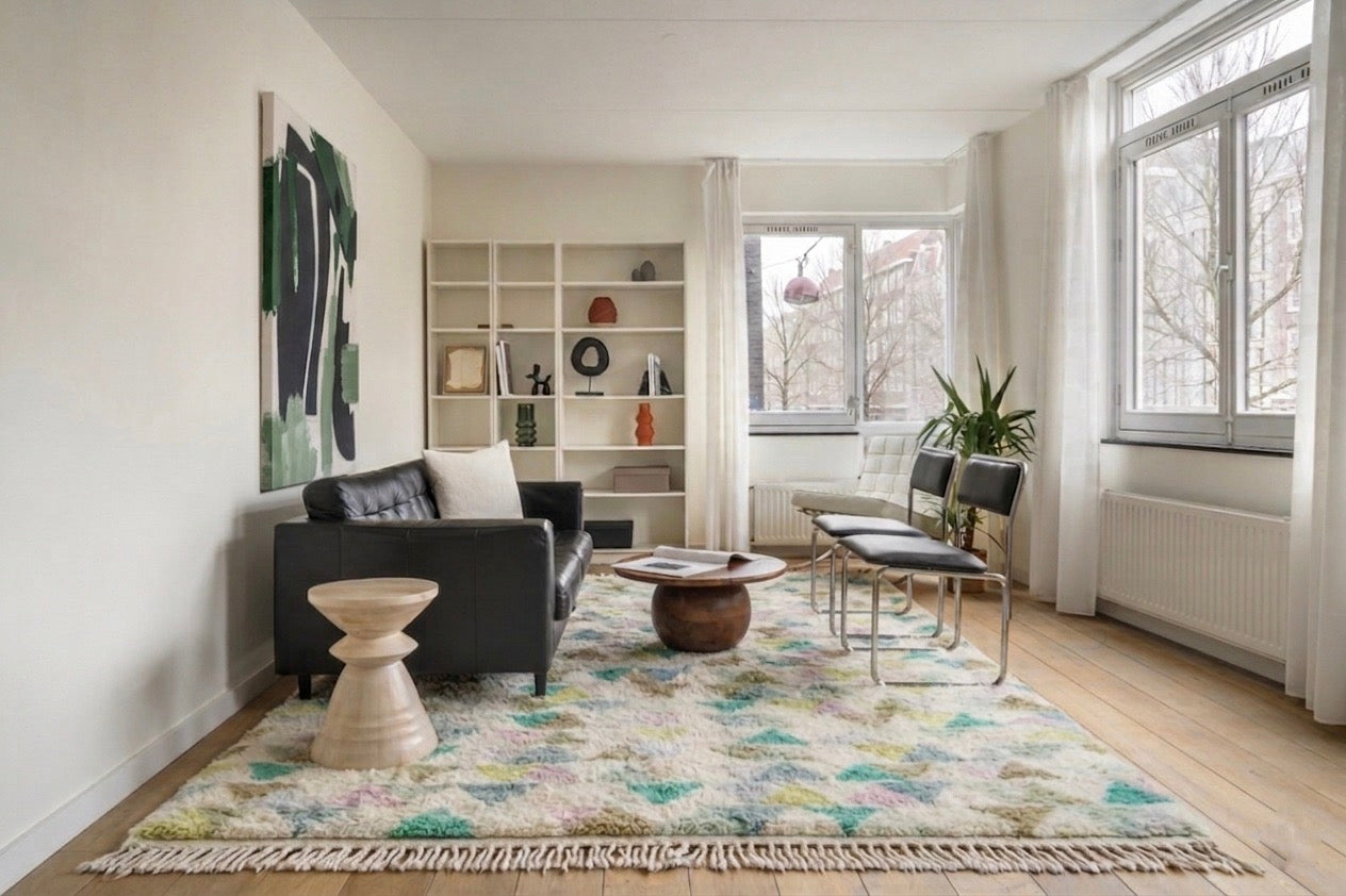 Fluffy Woven Rug Mina