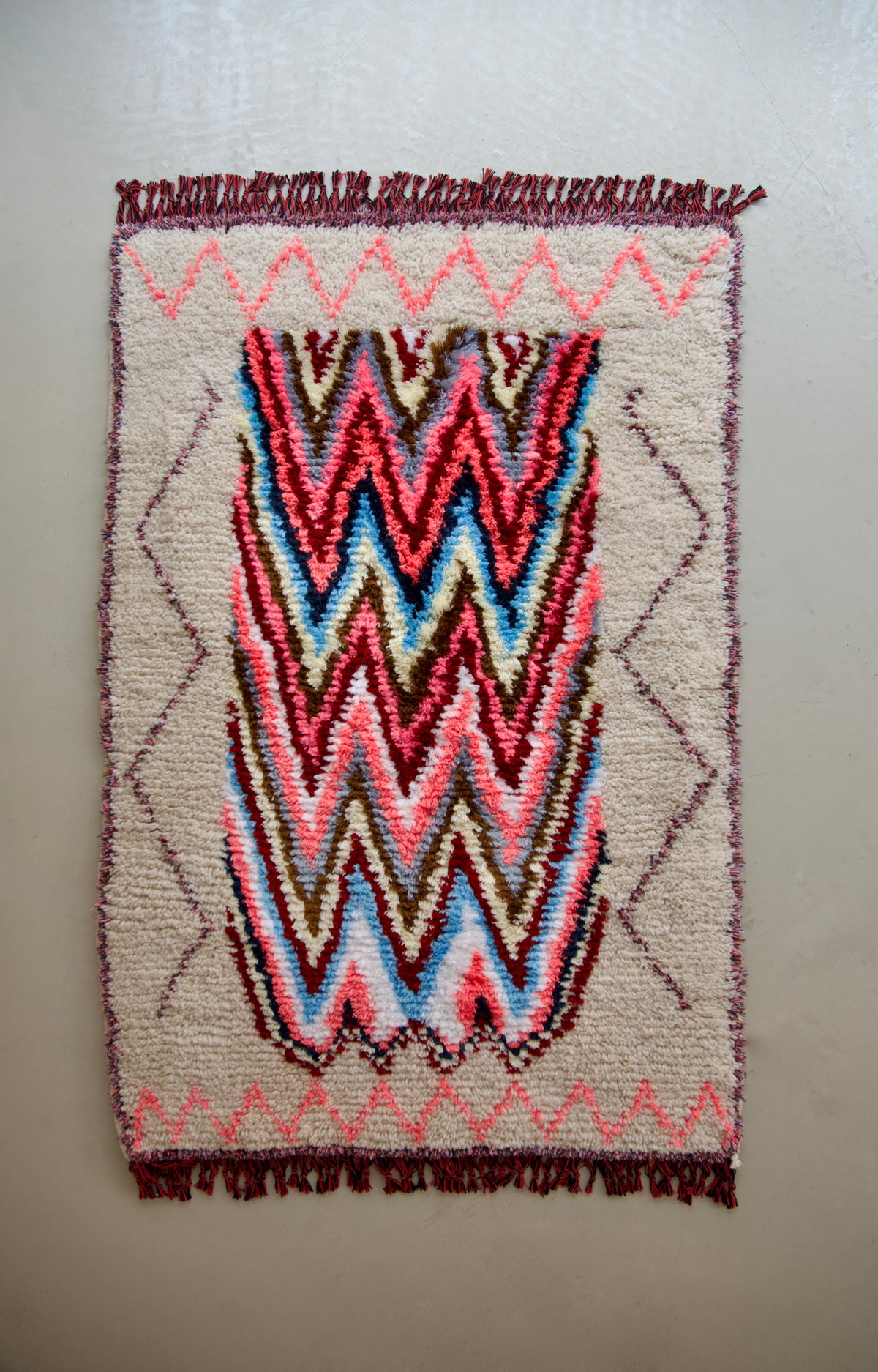 Fluffy Woven Rug Fatima