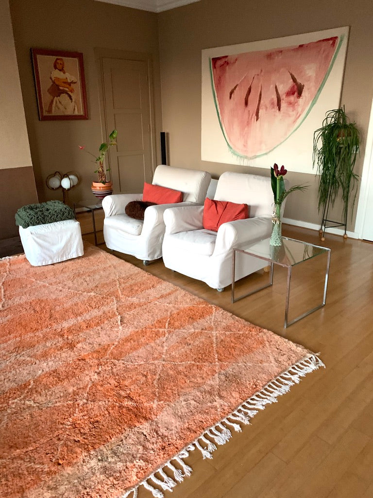 Fluffy Woven Rug Mouna