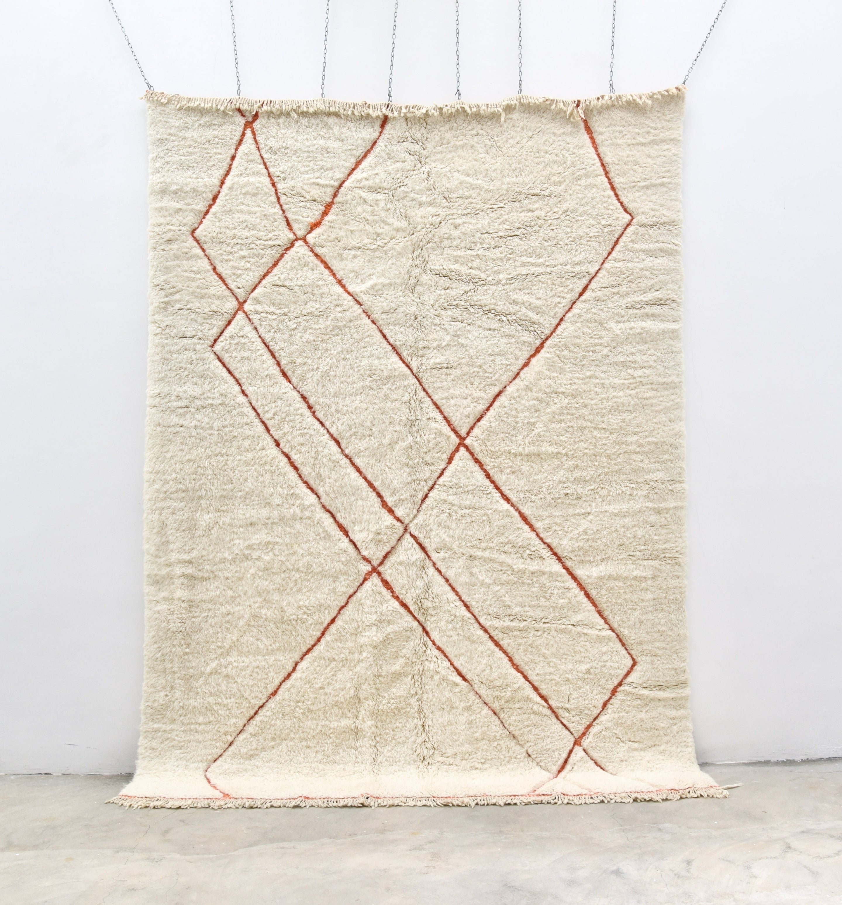 Fluffy Woven Rug Hafida