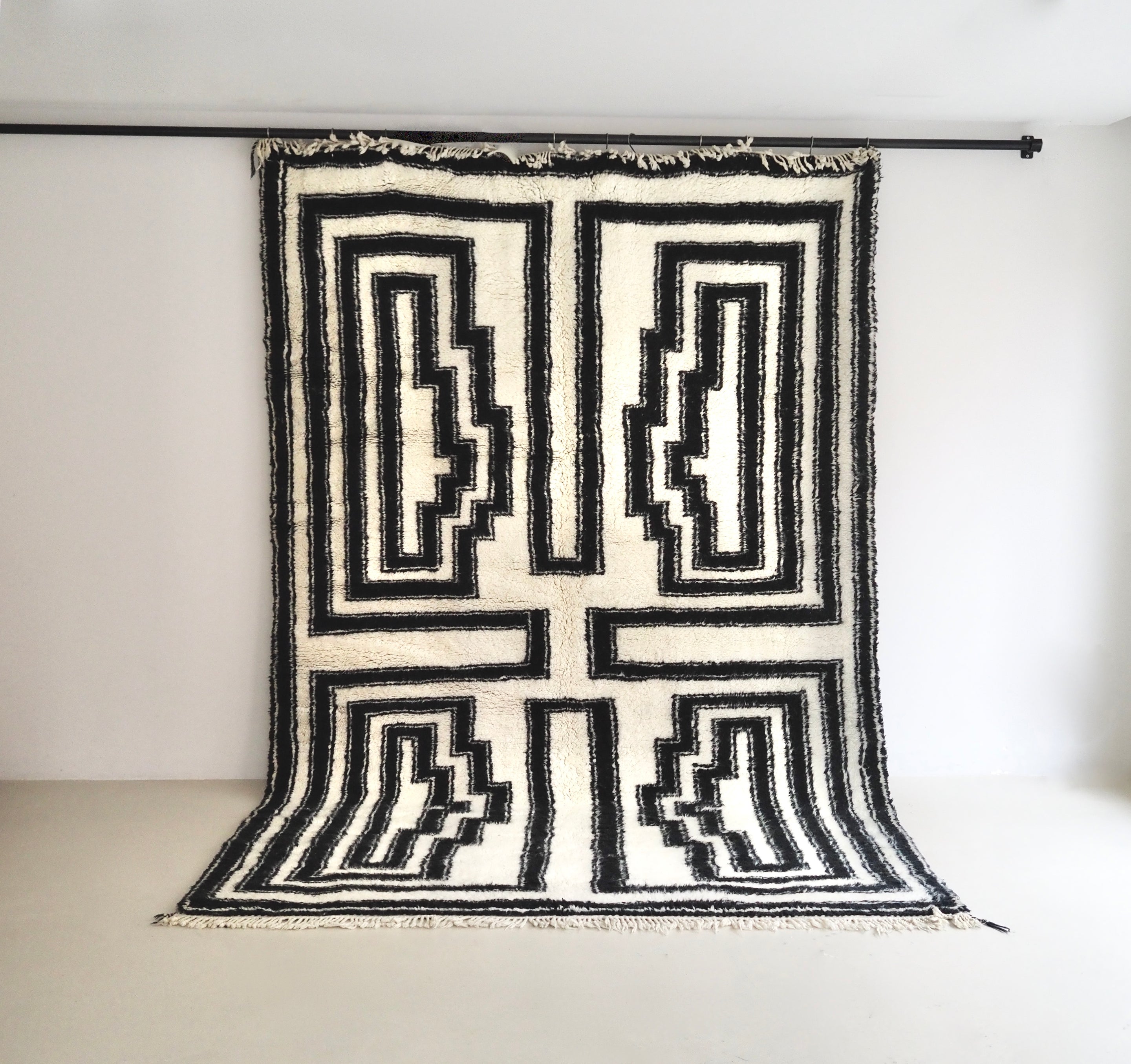 Fluffy Woven Rug Tamghart