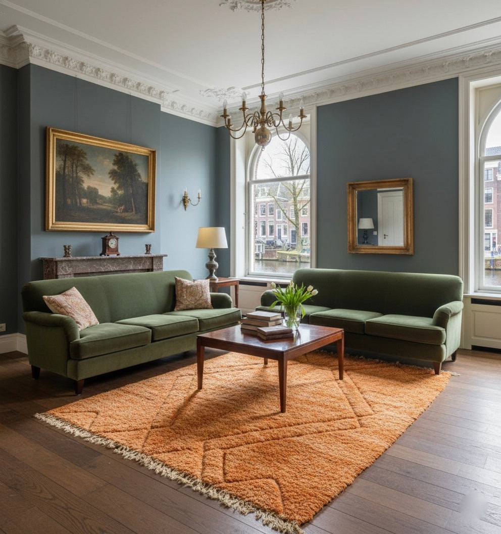 Fluffy Woven Rug Itto