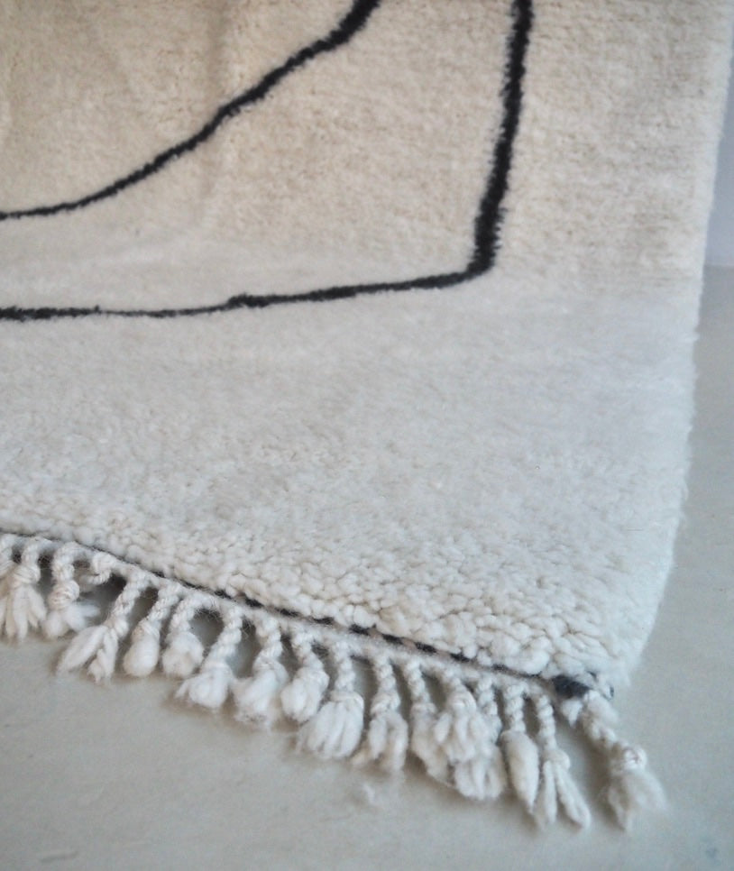 Fluffy Woven Rug Laila