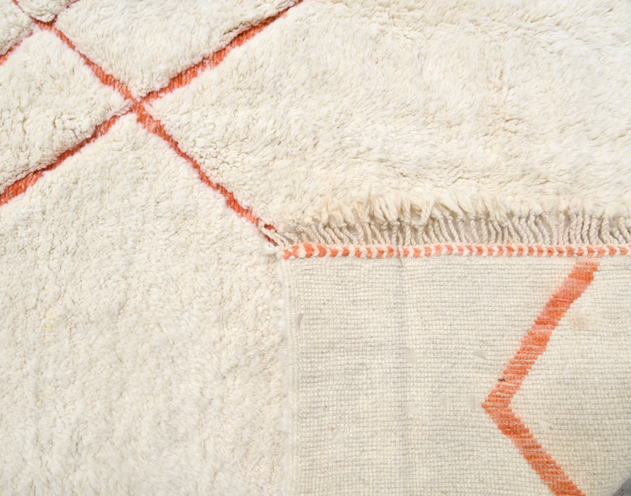 Fluffy Woven Rug Hafida