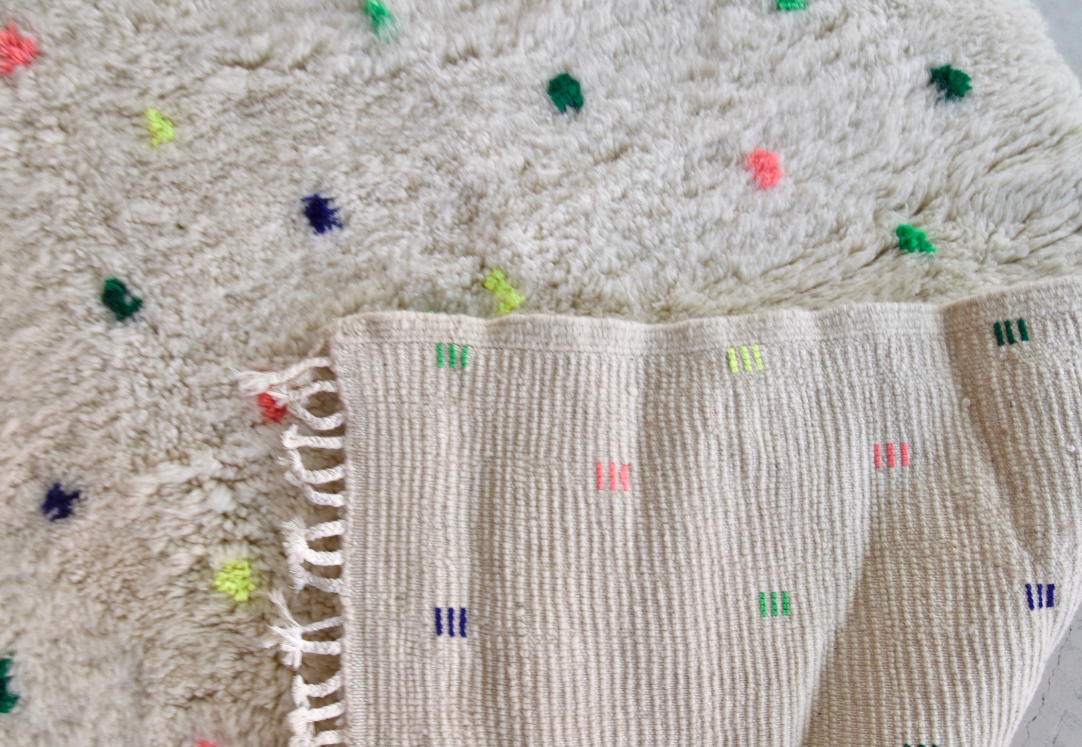 Fluffy Woven Rug Warda