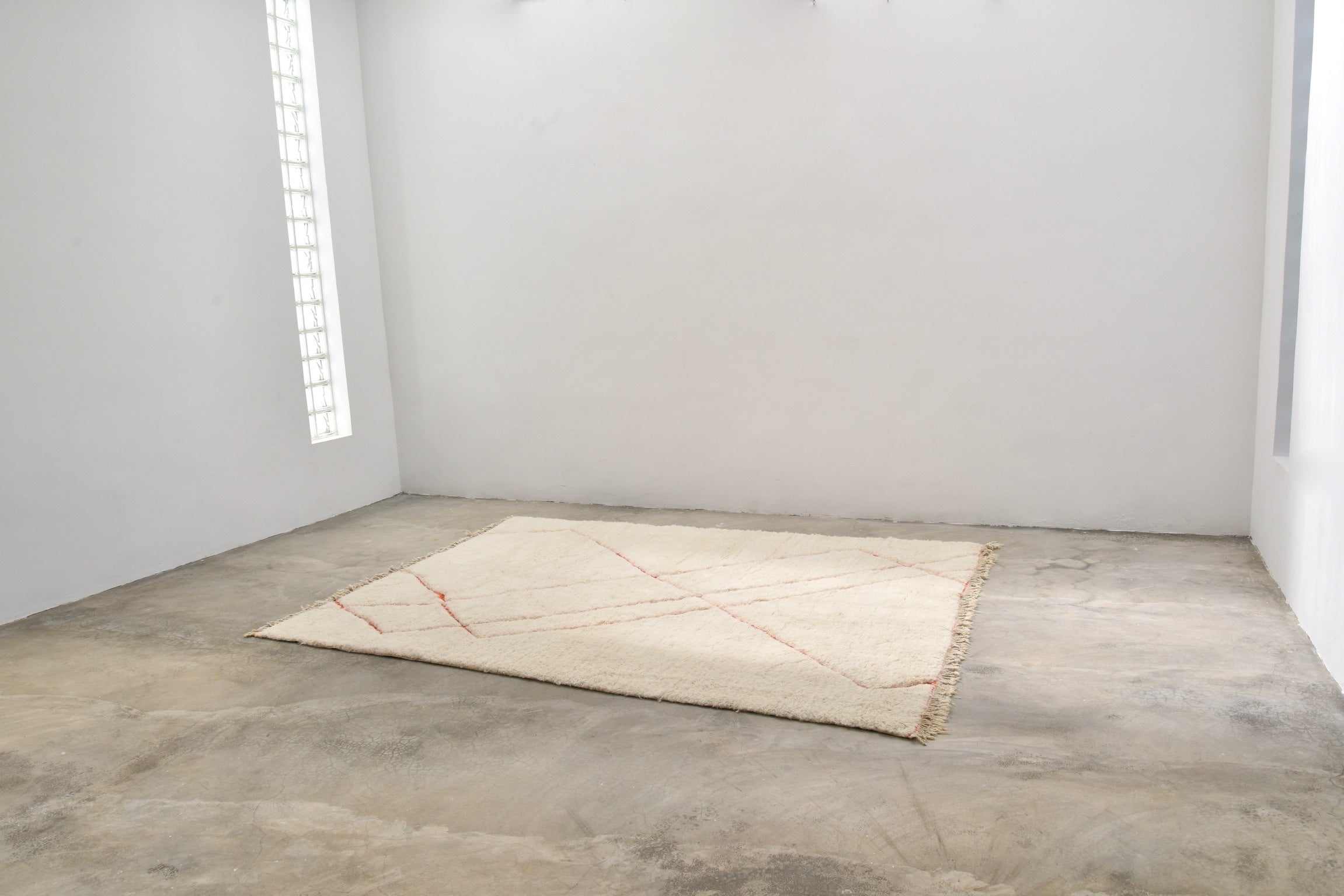 Fluffy Woven Rug Hafida