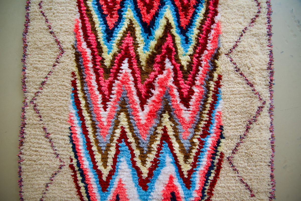 Fluffy Woven Rug Fatima