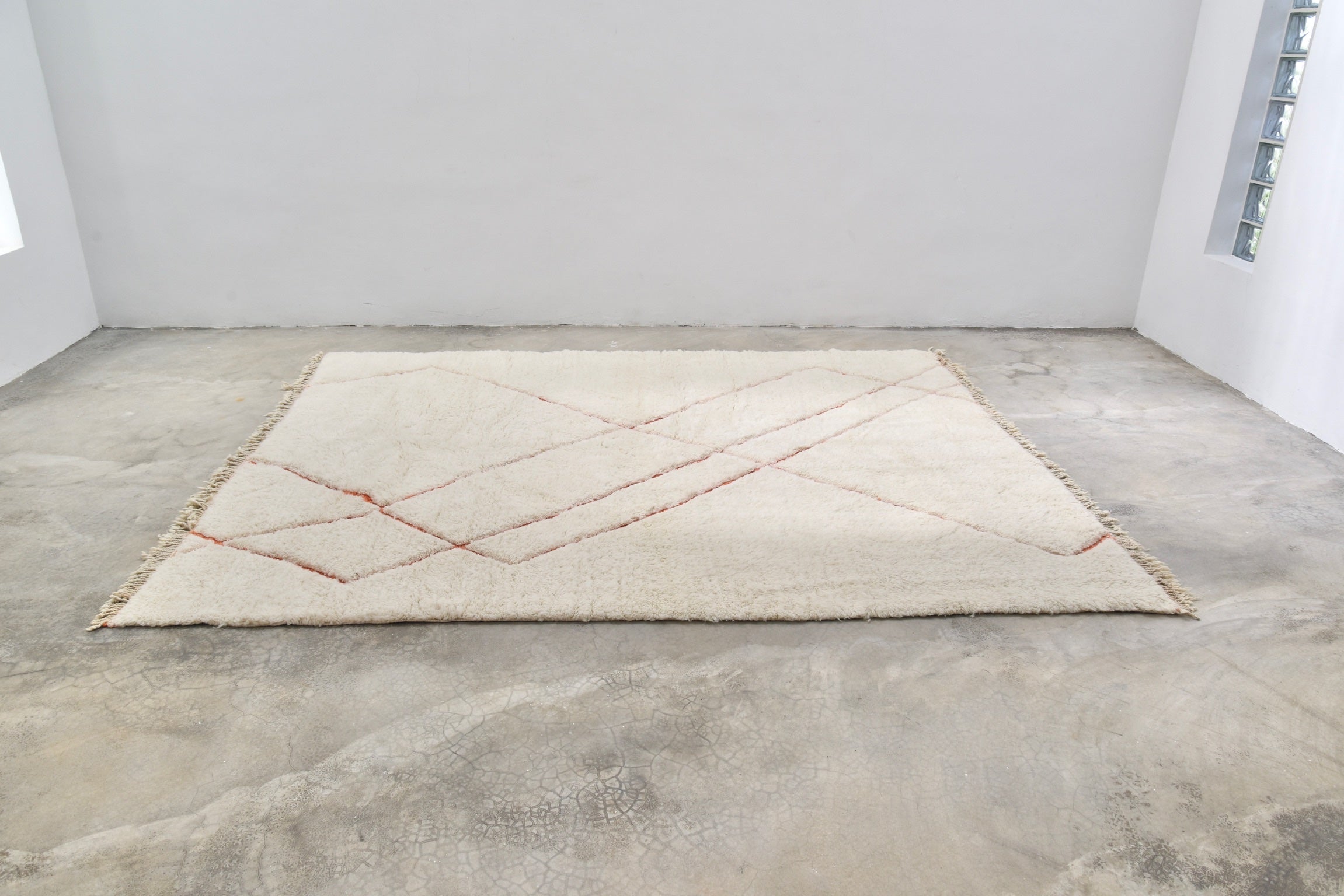 Fluffy Woven Rug Hafida