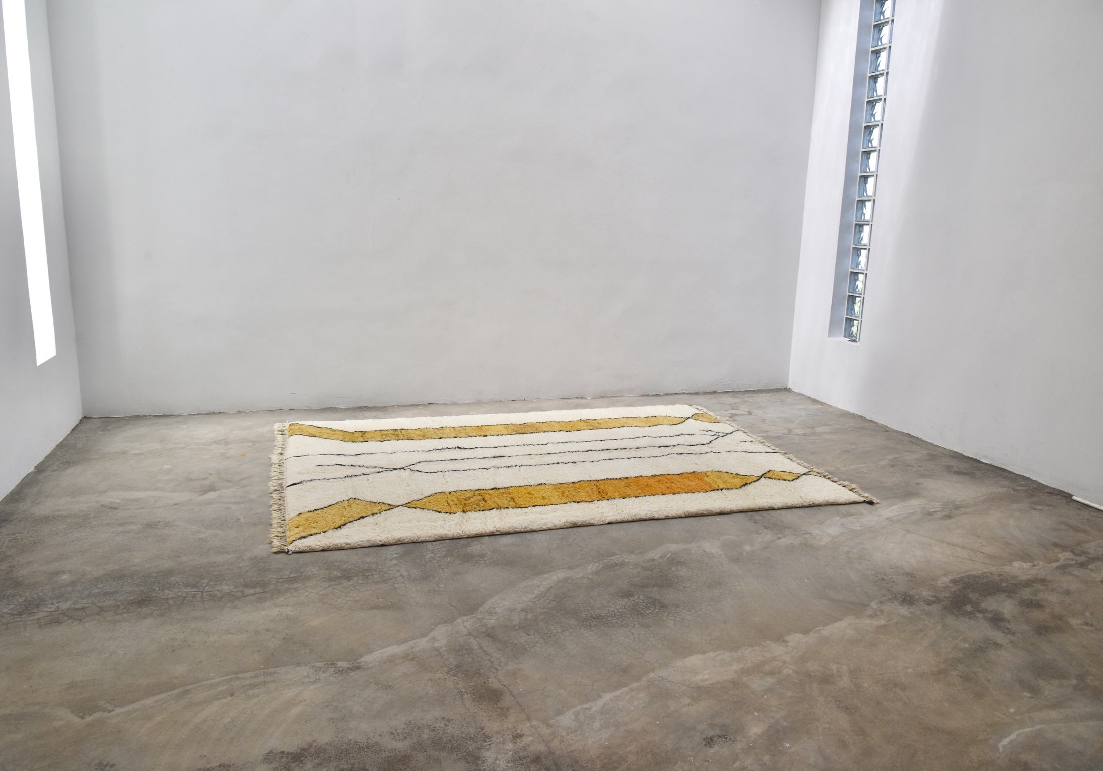 Fluffy Woven Rug Zinba