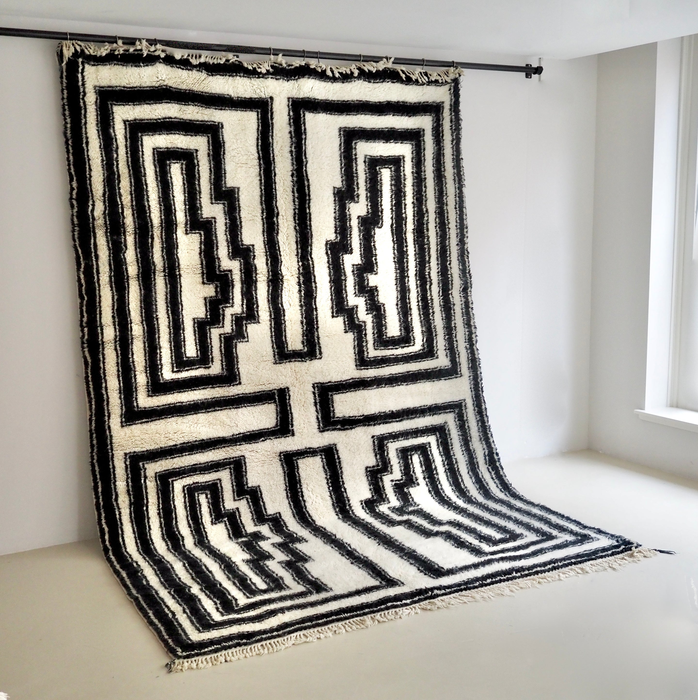 Fluffy Woven Rug Tamghart