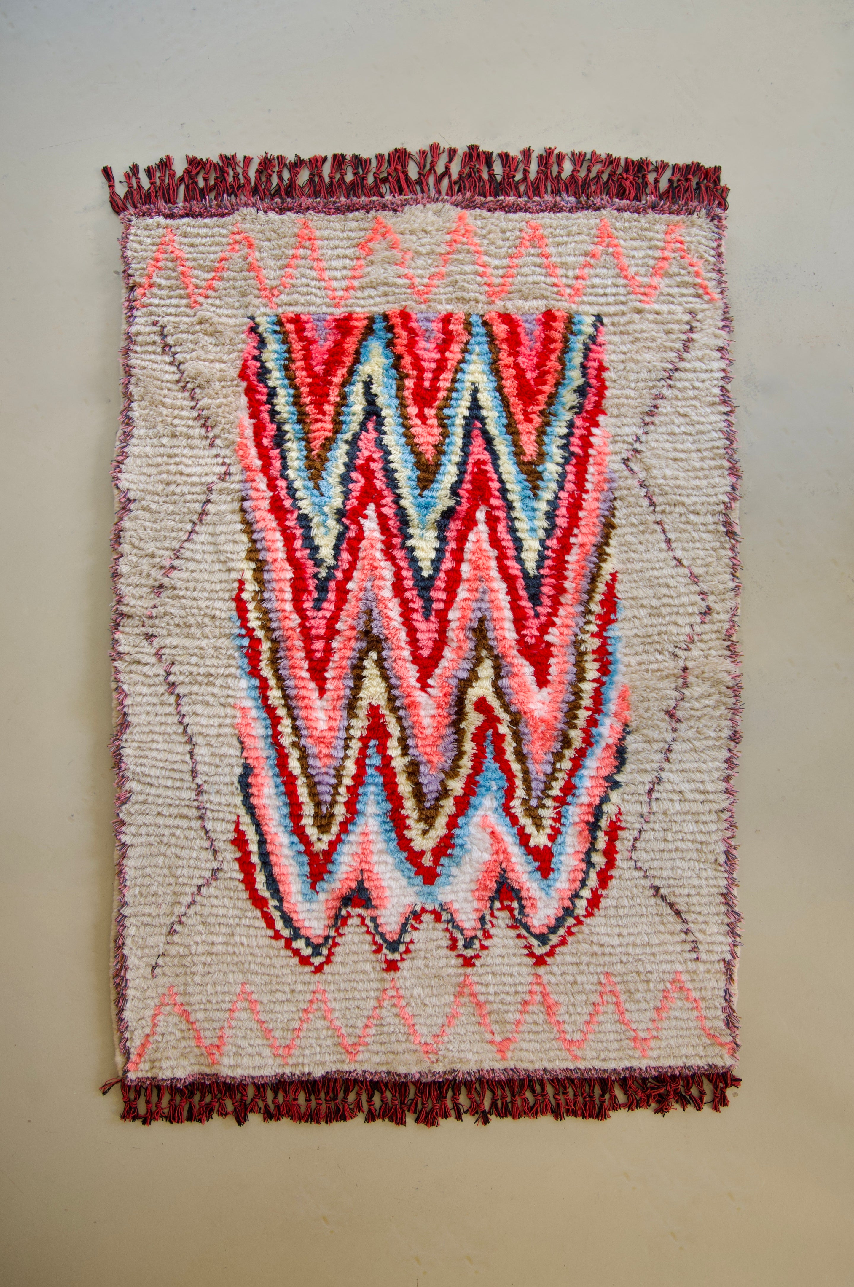 Fluffy Woven Rug Fatima