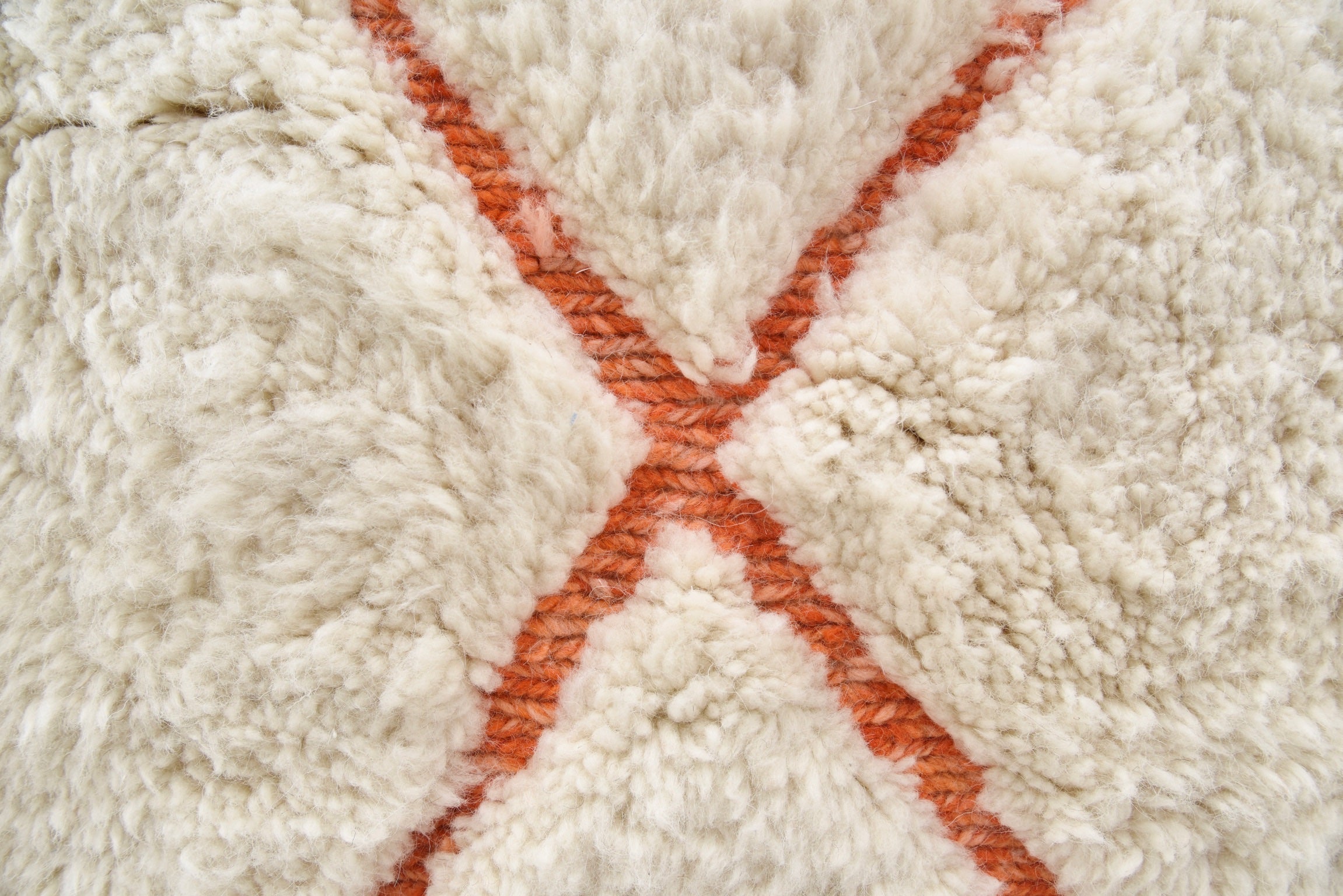 Fluffy Woven Rug Hafida