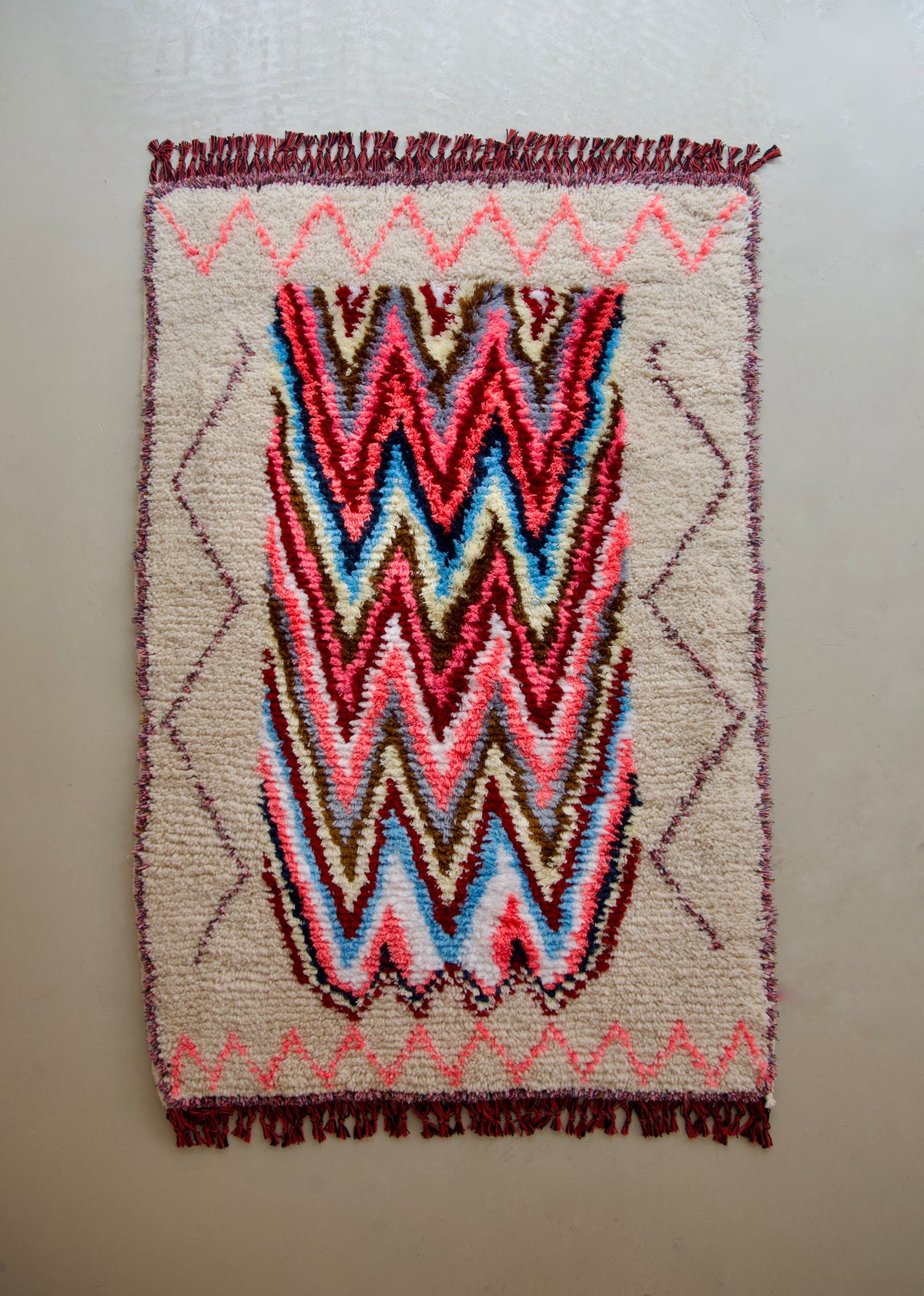 Fluffy Woven Rug Fatima