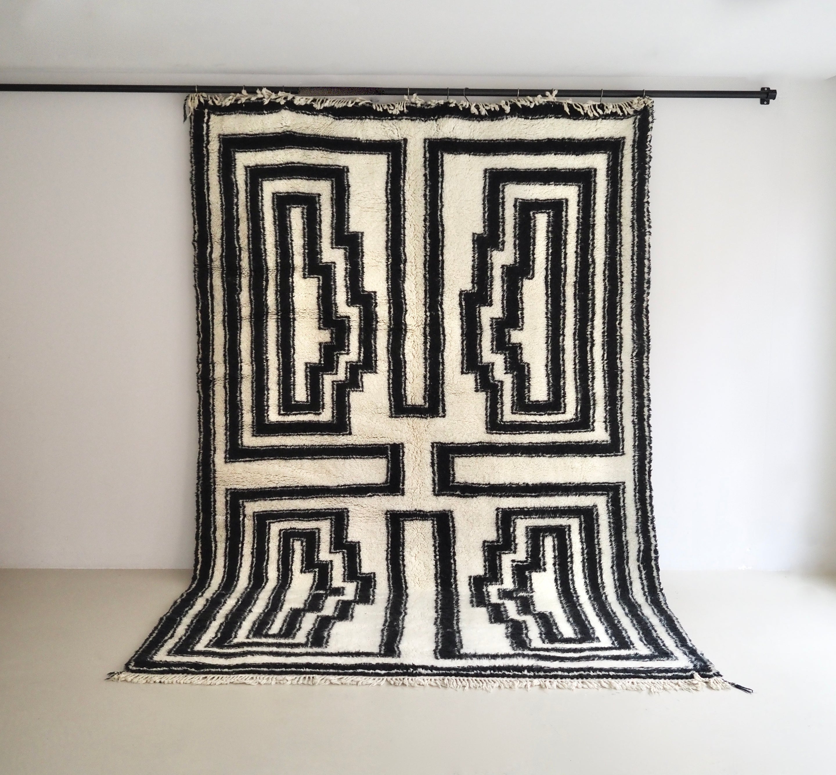 Fluffy Woven Rug Tamghart