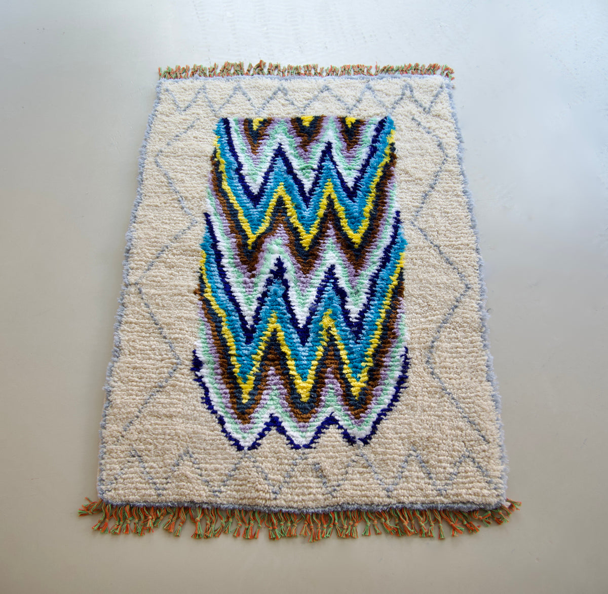 Fluffy Woven Rug Fatima