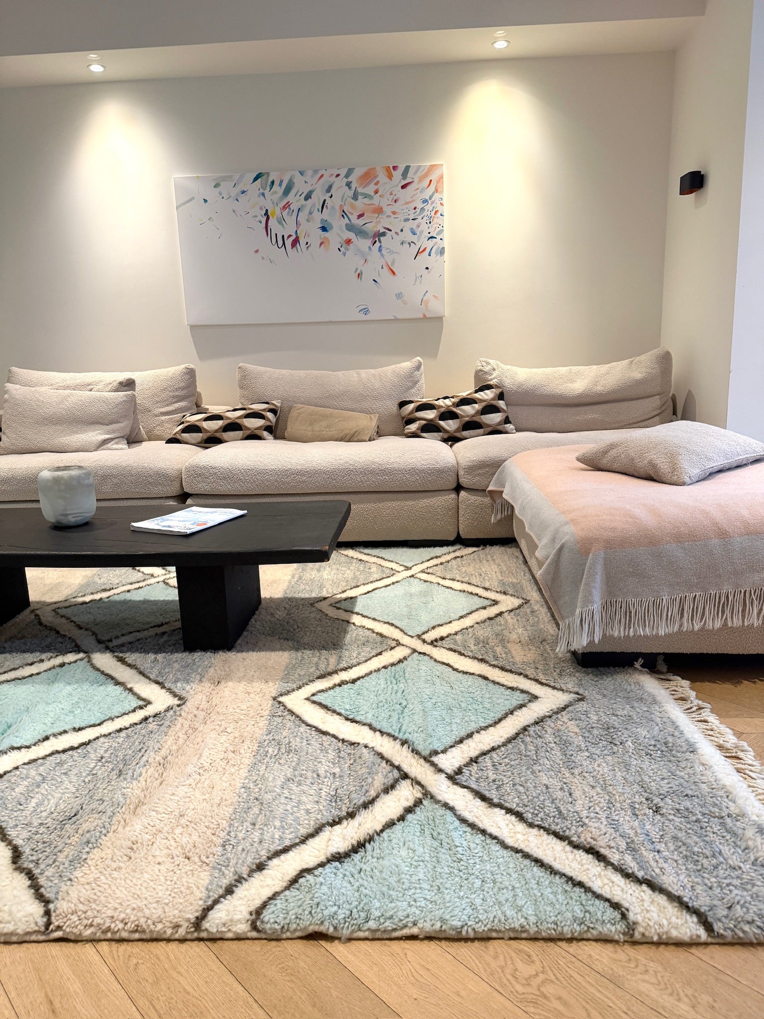 Fluffy Woven Rug Taslemt