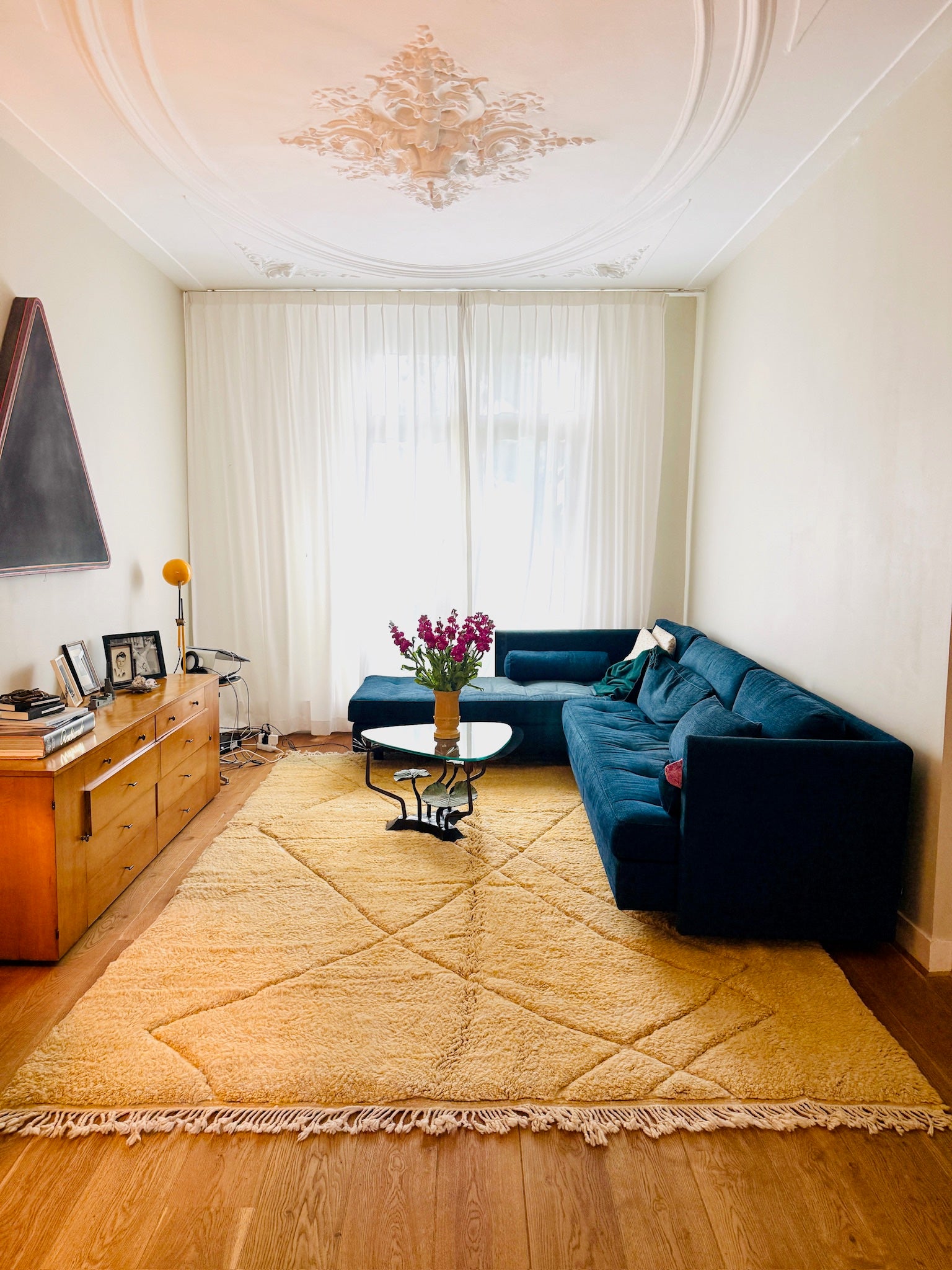 Fluffy Woven Rug Hafida