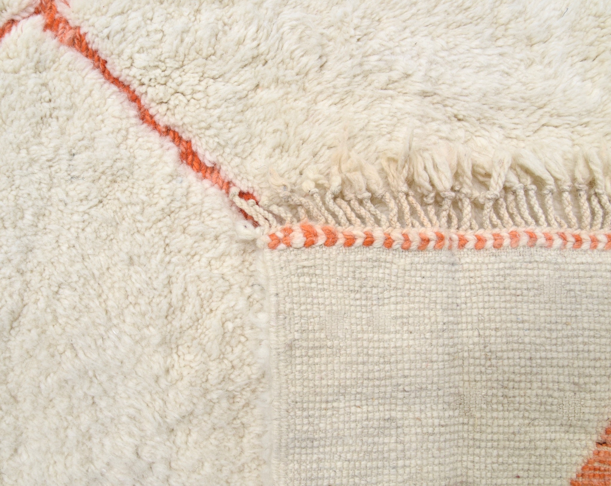 Fluffy Woven Rug Hafida