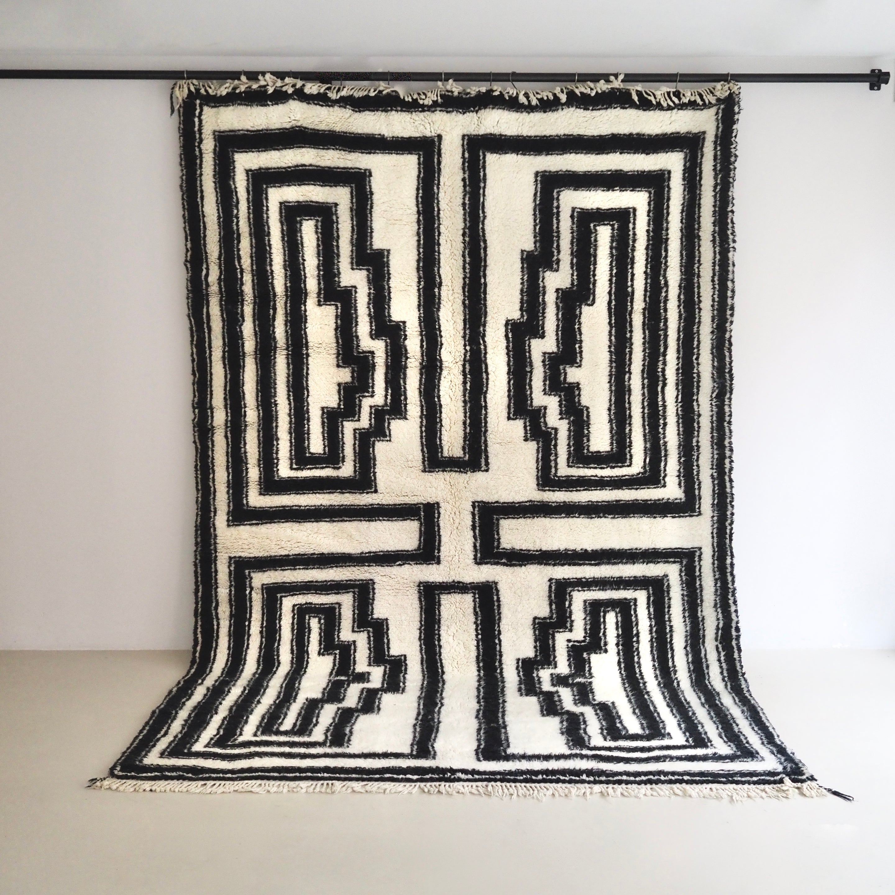 Fluffy Woven Rug Tamghart