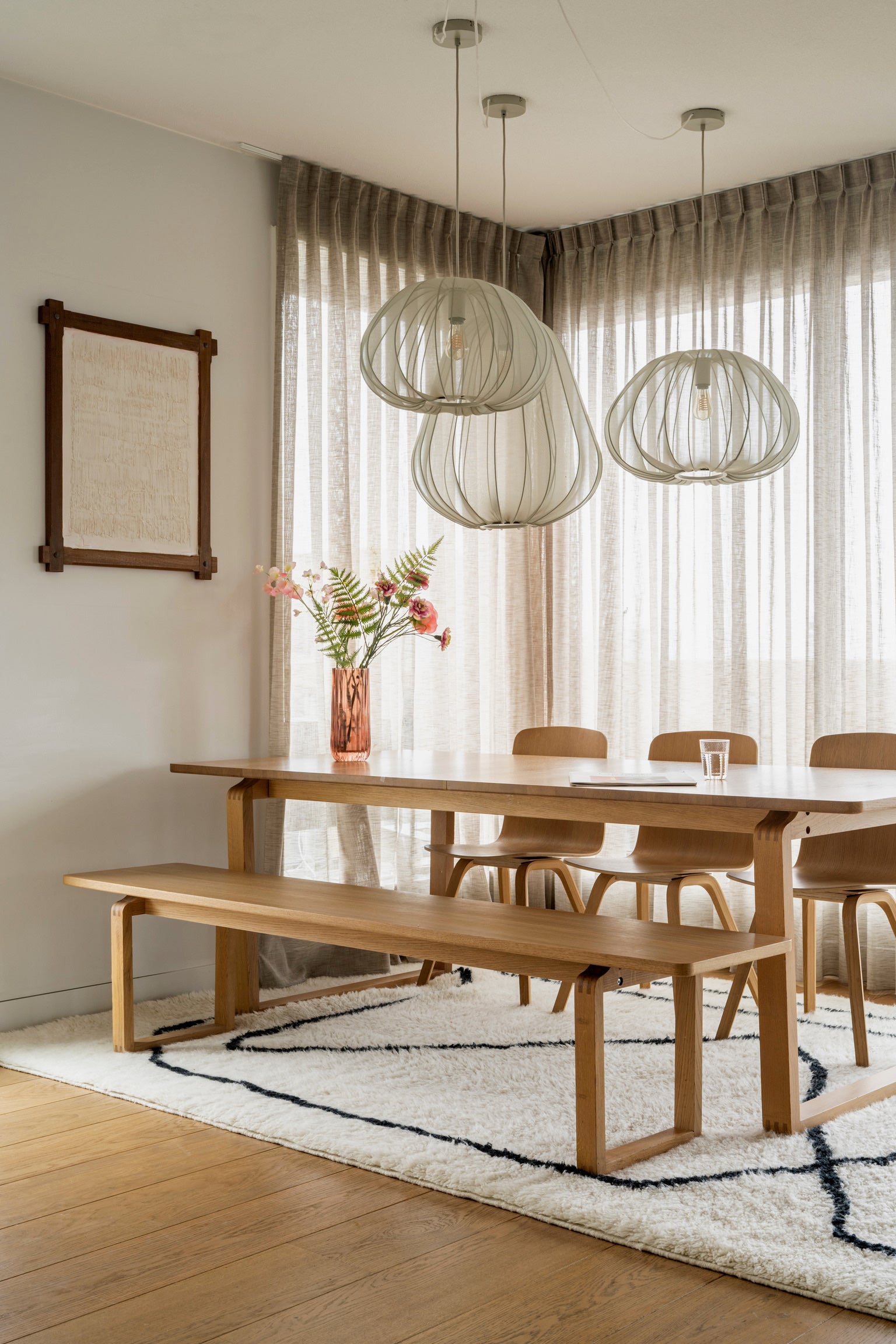 Fluffy Woven Rug Laila