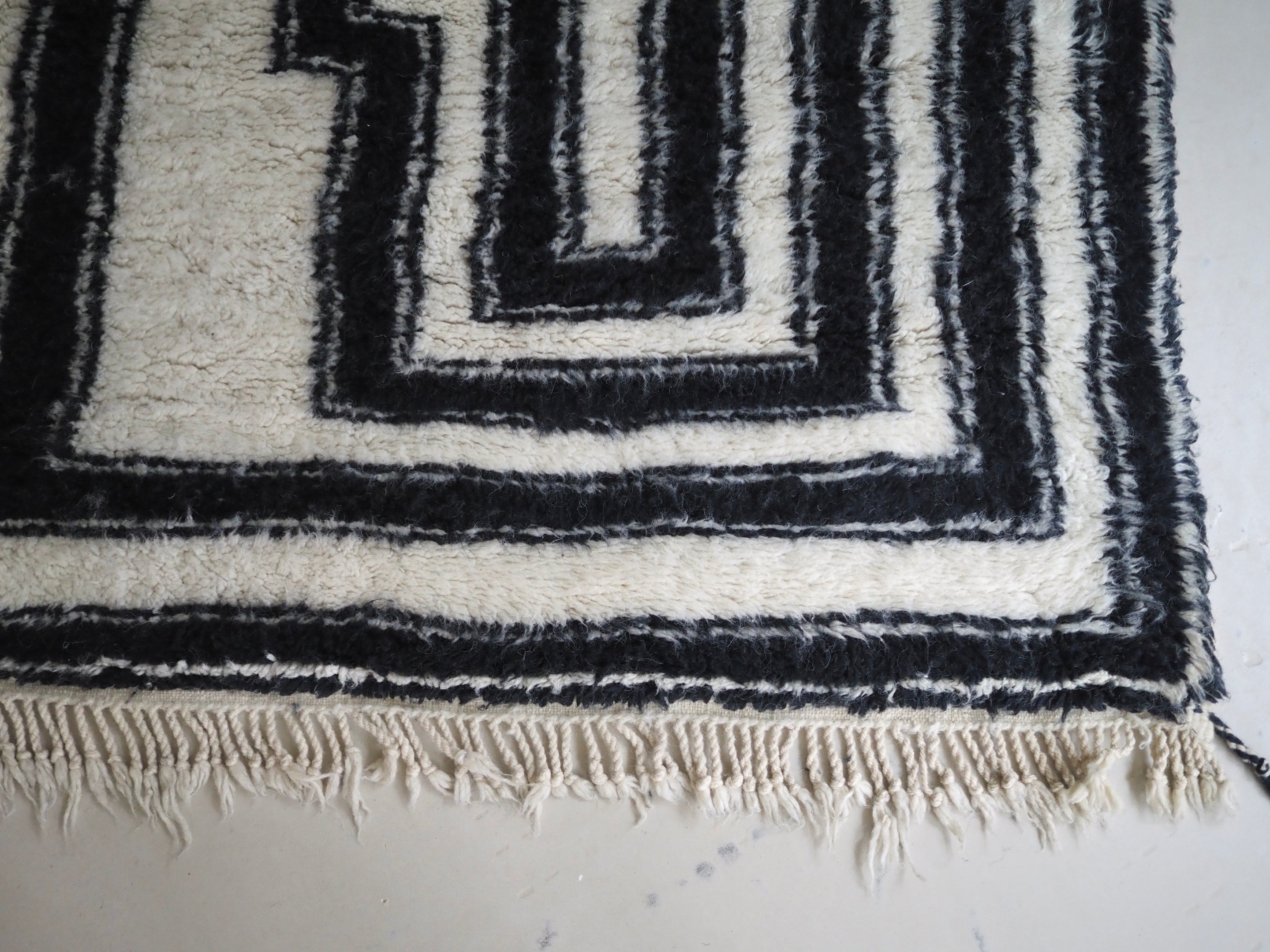 Fluffy Woven Rug Tamghart