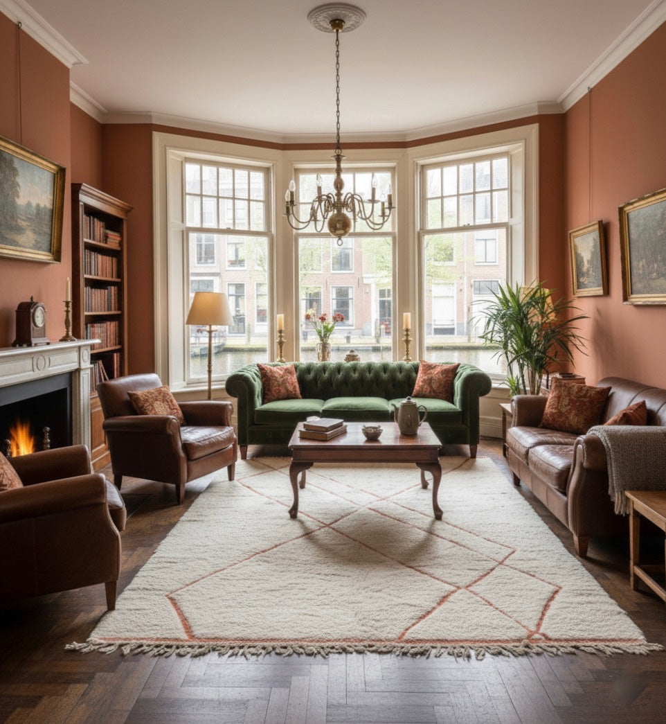 Fluffy Woven Rug Hafida