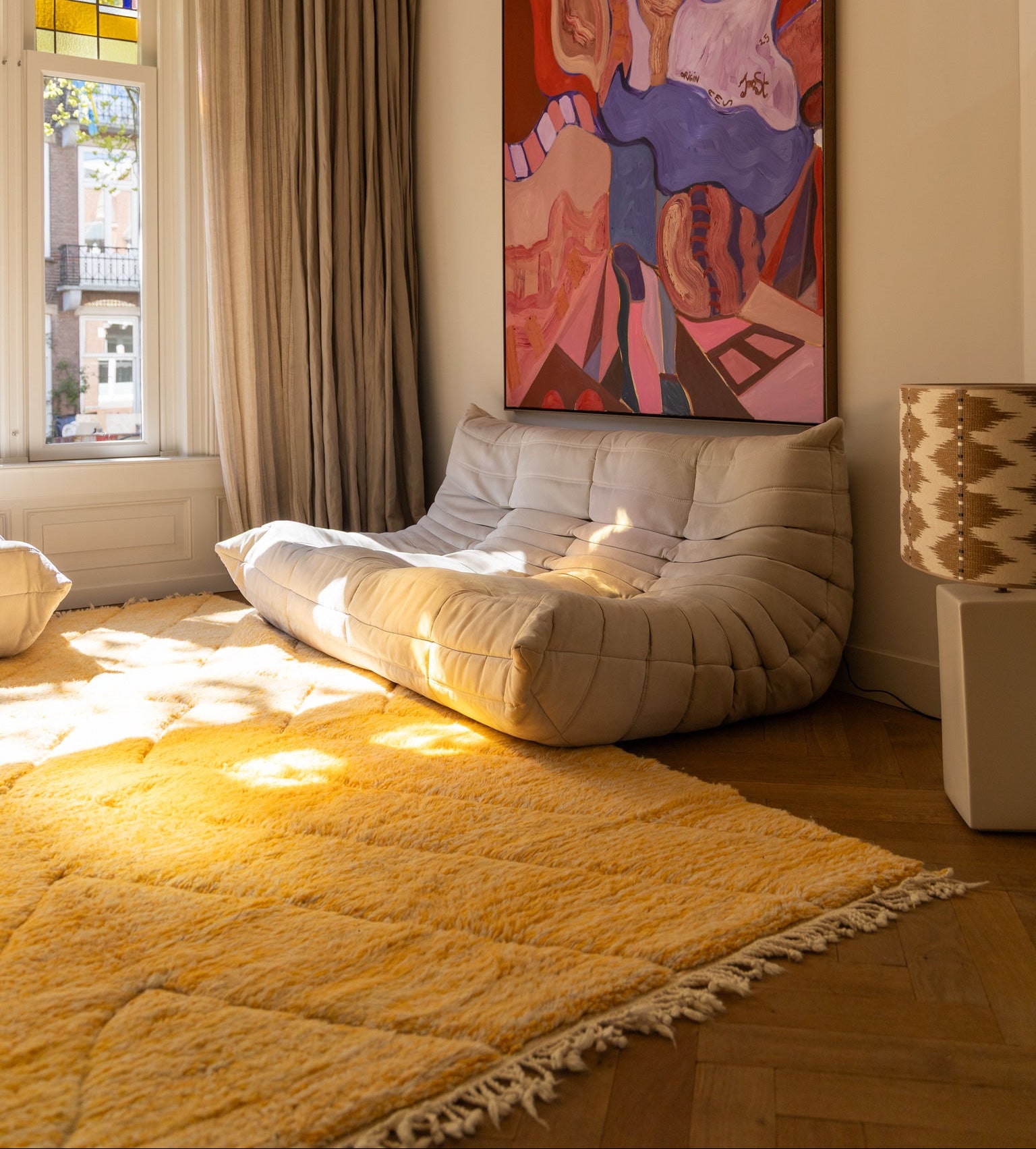 Fluffy Woven Rug Biha