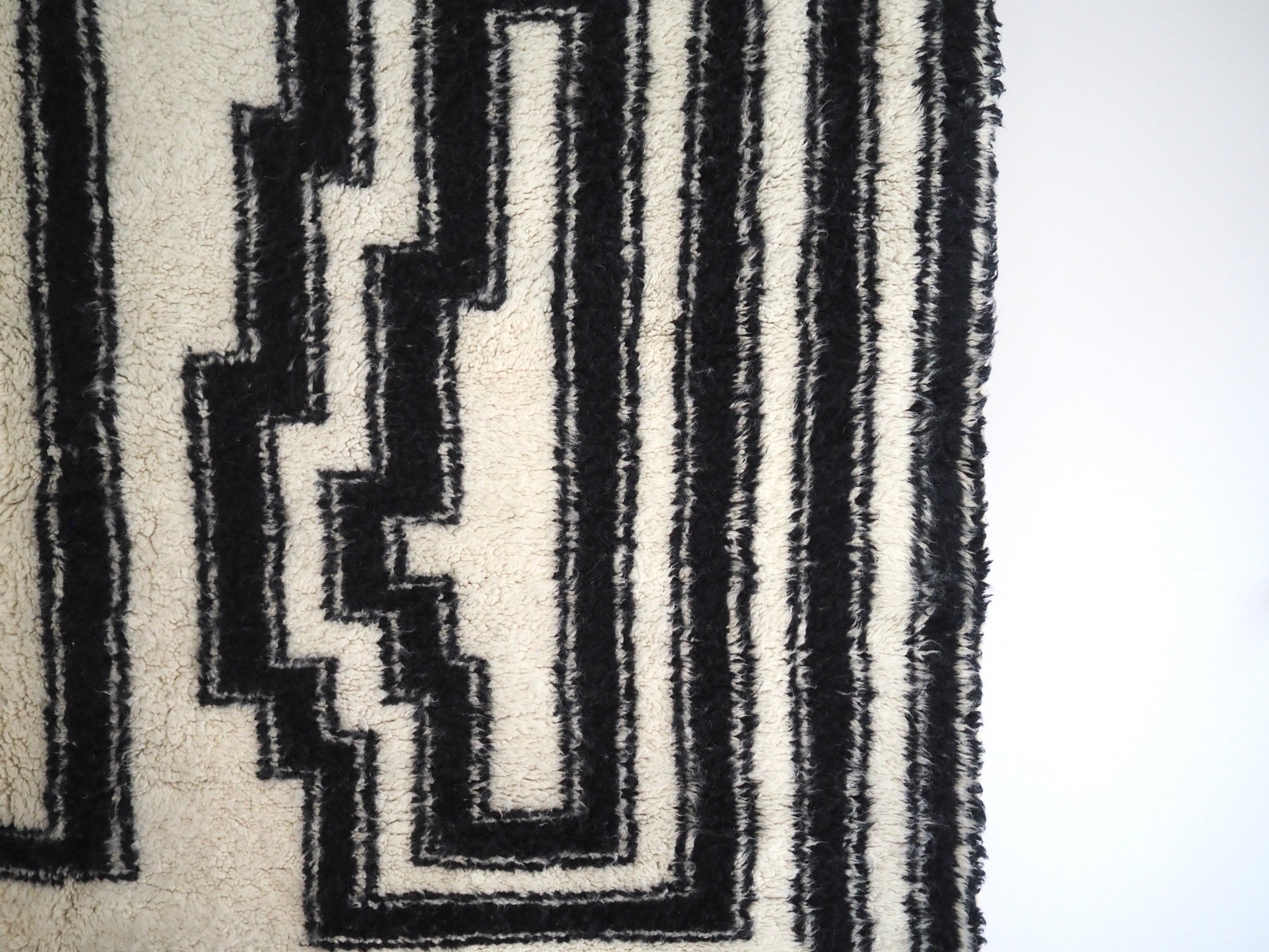 Fluffy Woven Rug Tamghart