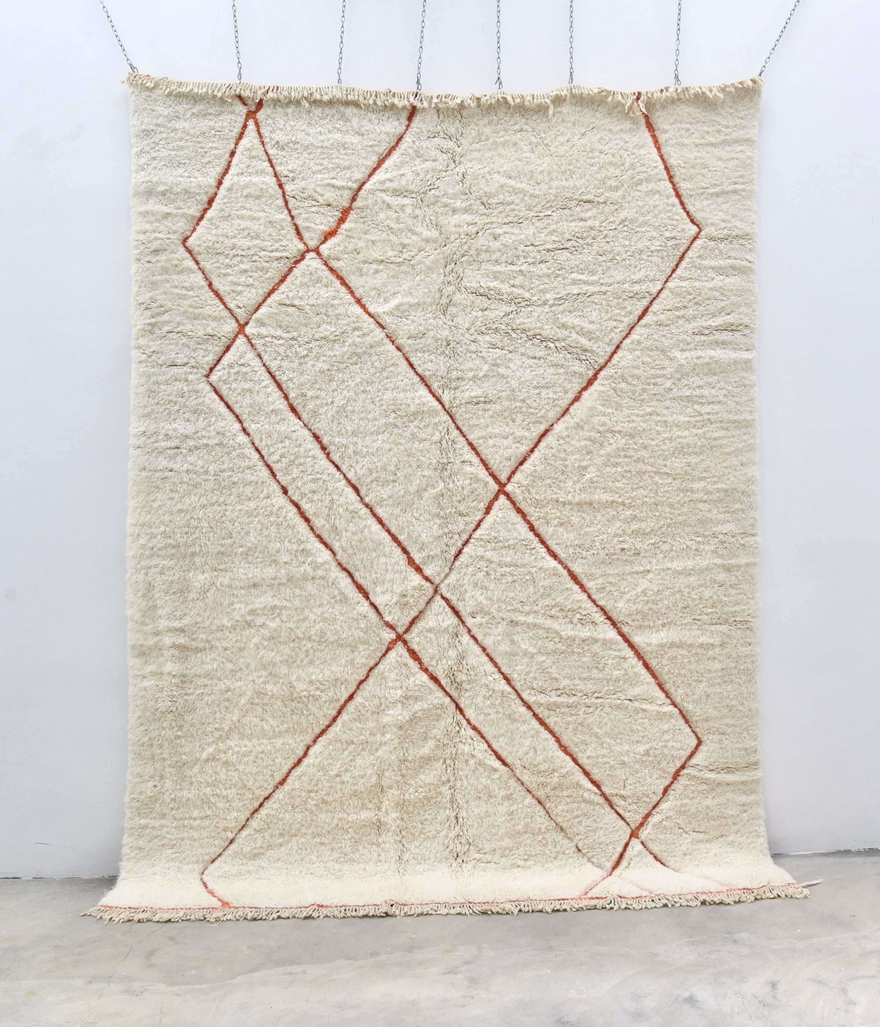 Fluffy Woven Rug Hafida